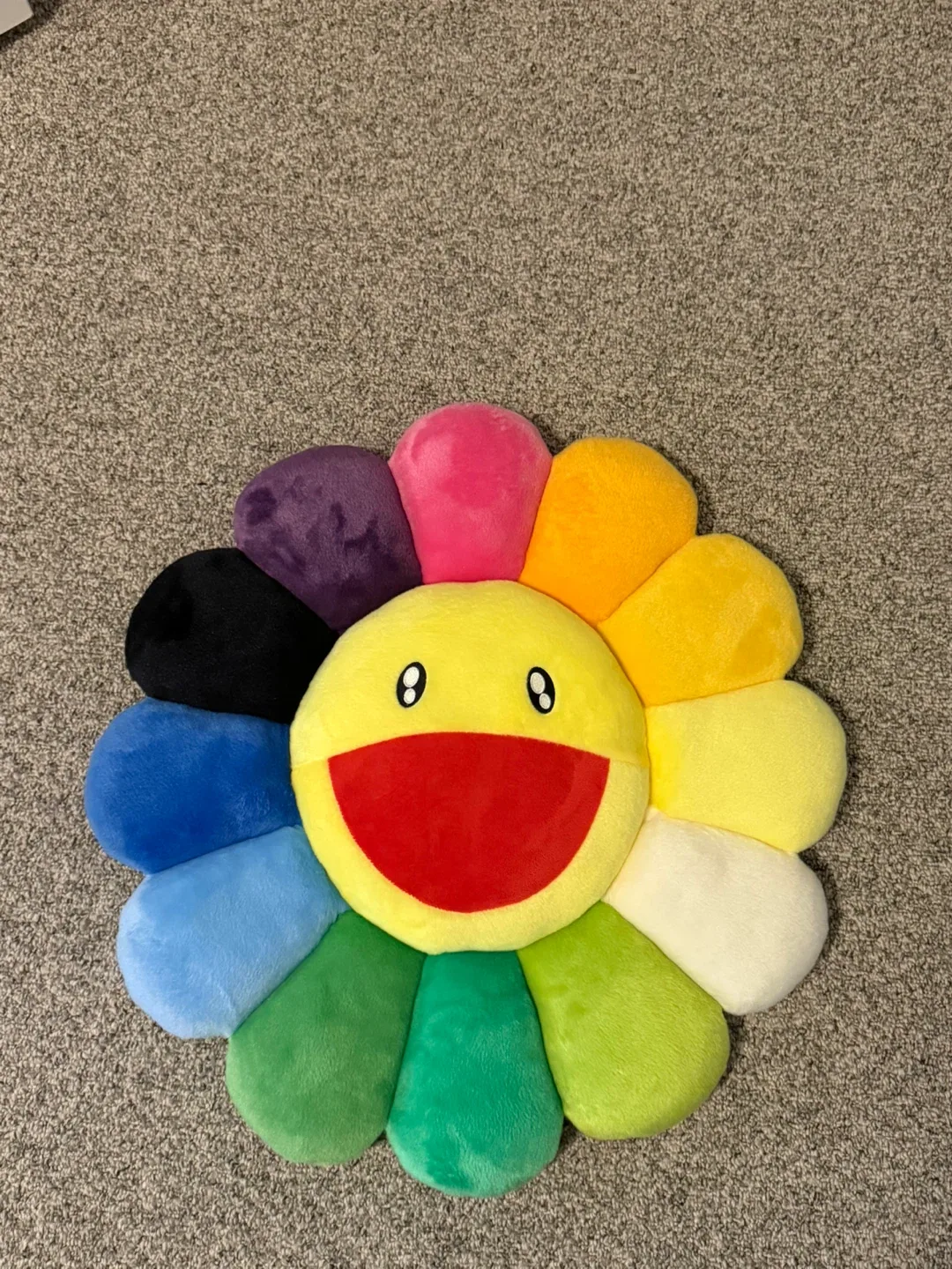 Takashi Murakami Flower Plush Pillow