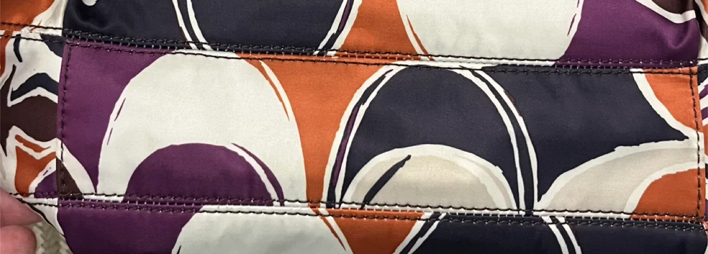 Coach Ashley F20016 Hand drawn scarf print image indicator(3)