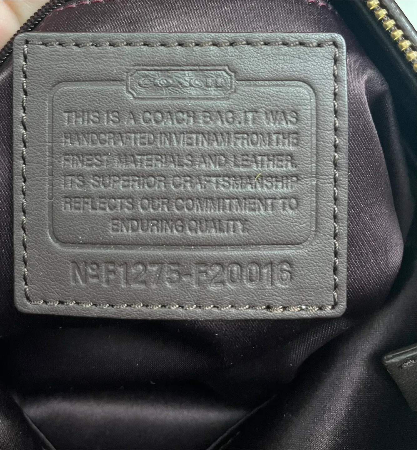 Coach Ashley F20016 Hand drawn scarf print image indicator(4)