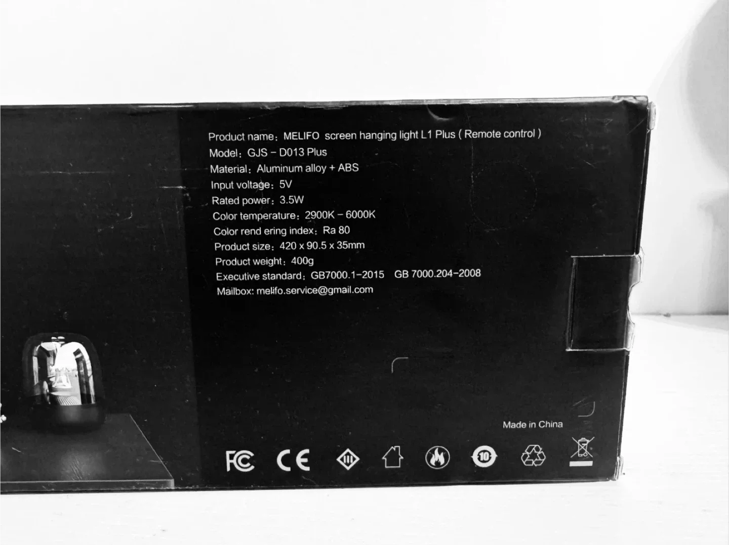 Monitor Light L1 Plus - New in Box image indicator(2)