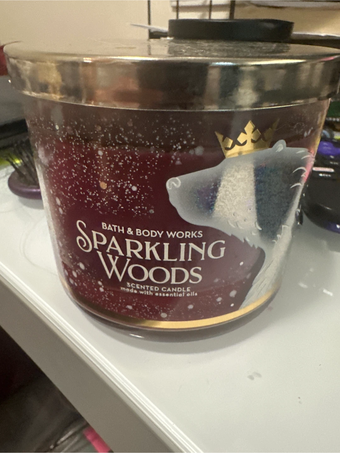 Bath & Body Works Sparkling Woods Candle