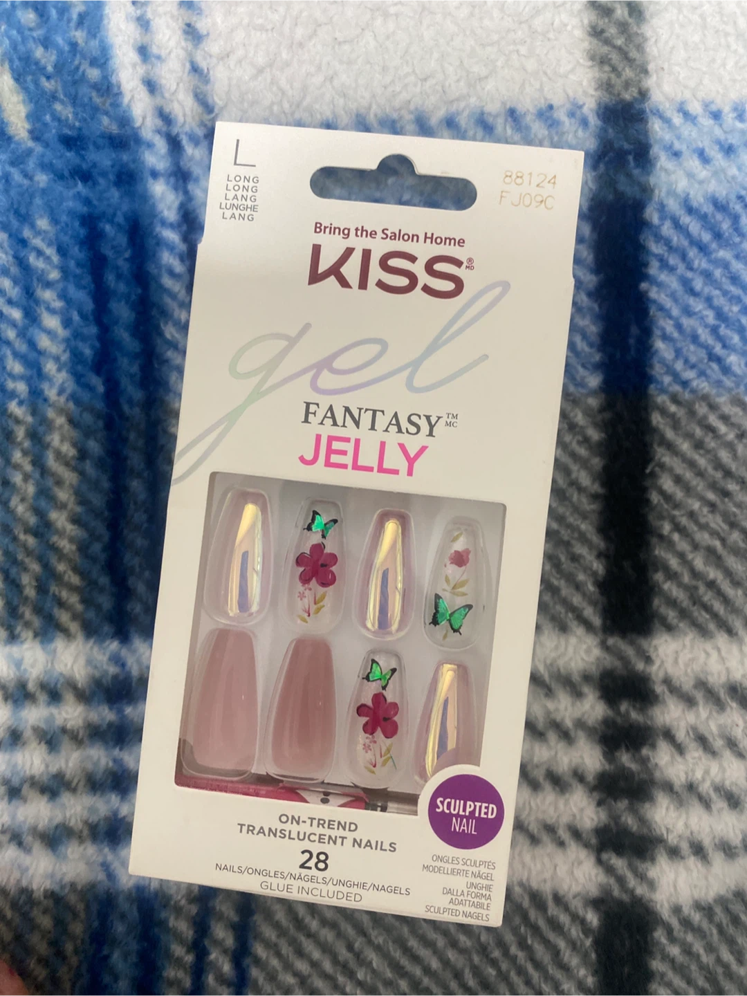 New KISS Gel Fantasy Jelly Long Nails