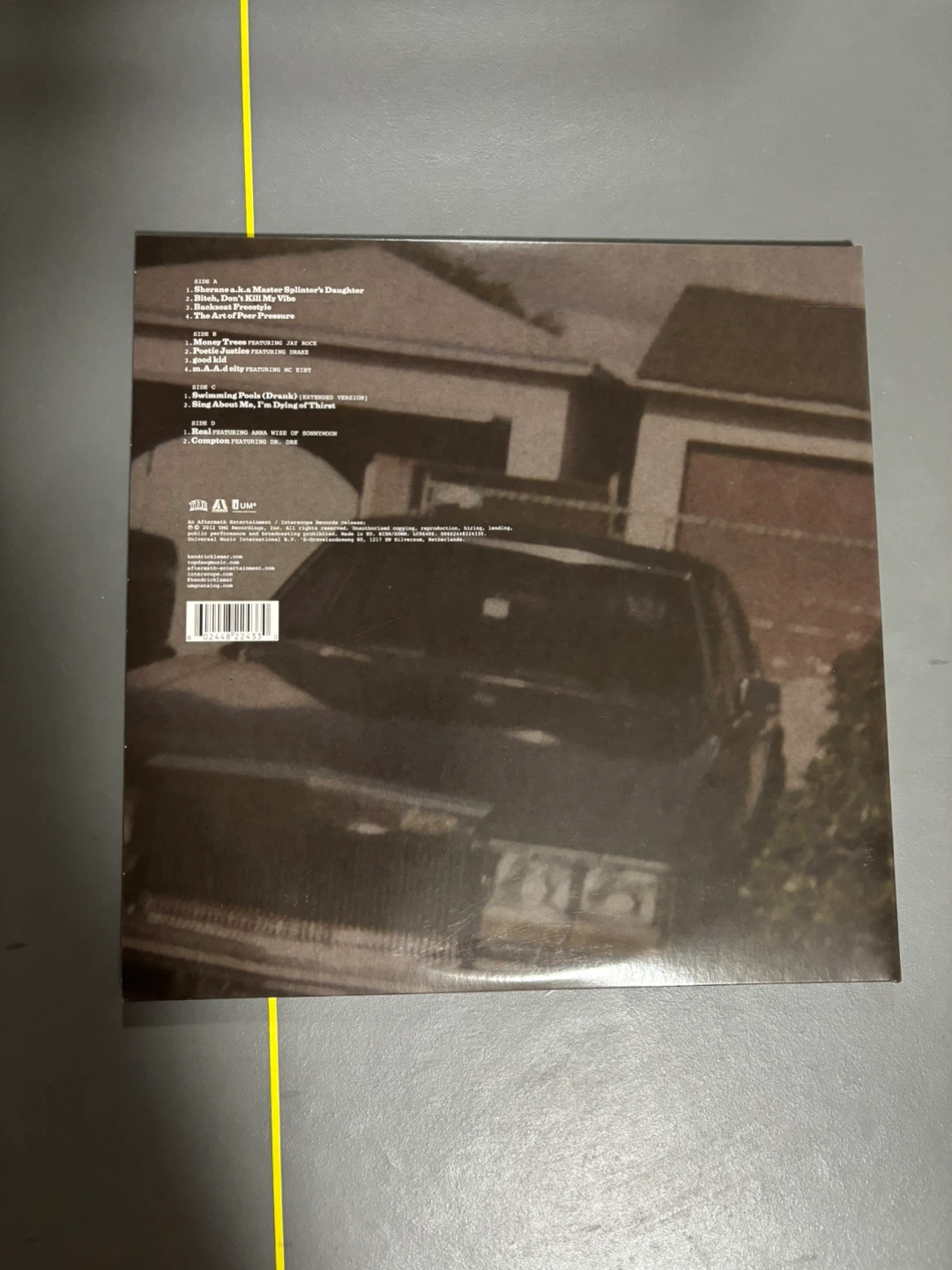 Kendrick Lamar - good kid, m.A.A.d city Vinyl record - photo 3