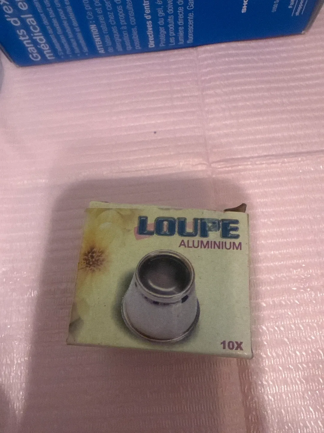 Loupe Aluminium 10x Magnifier image indicator(2)