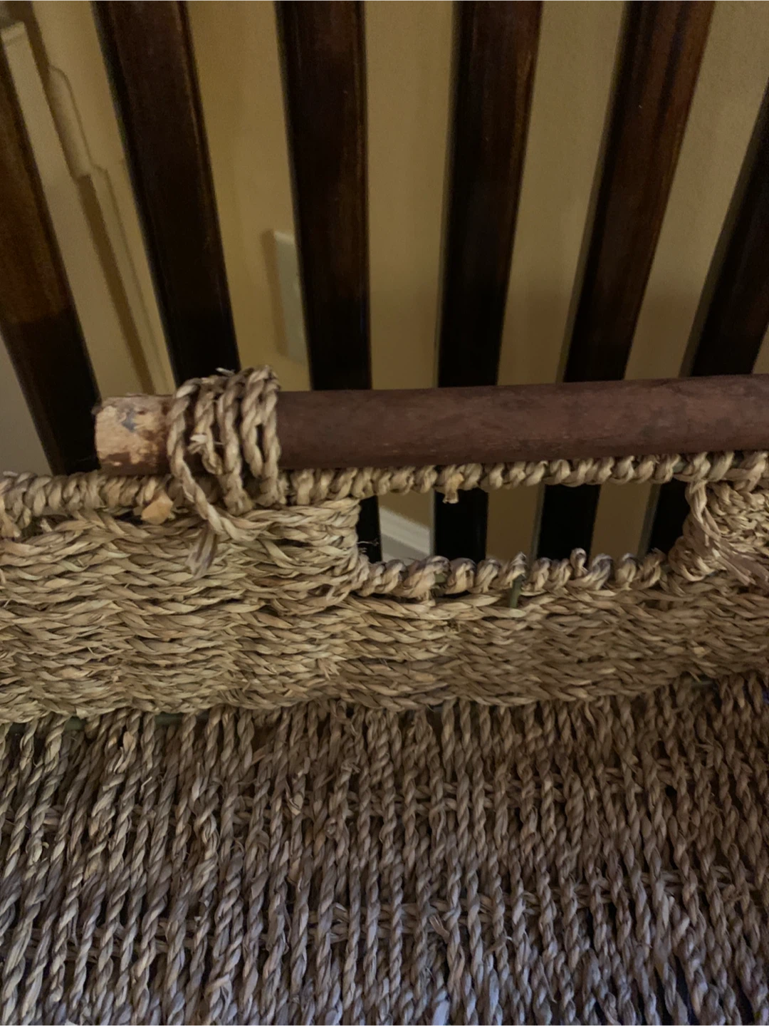 Woven Storage Basket with Handles - photo 5