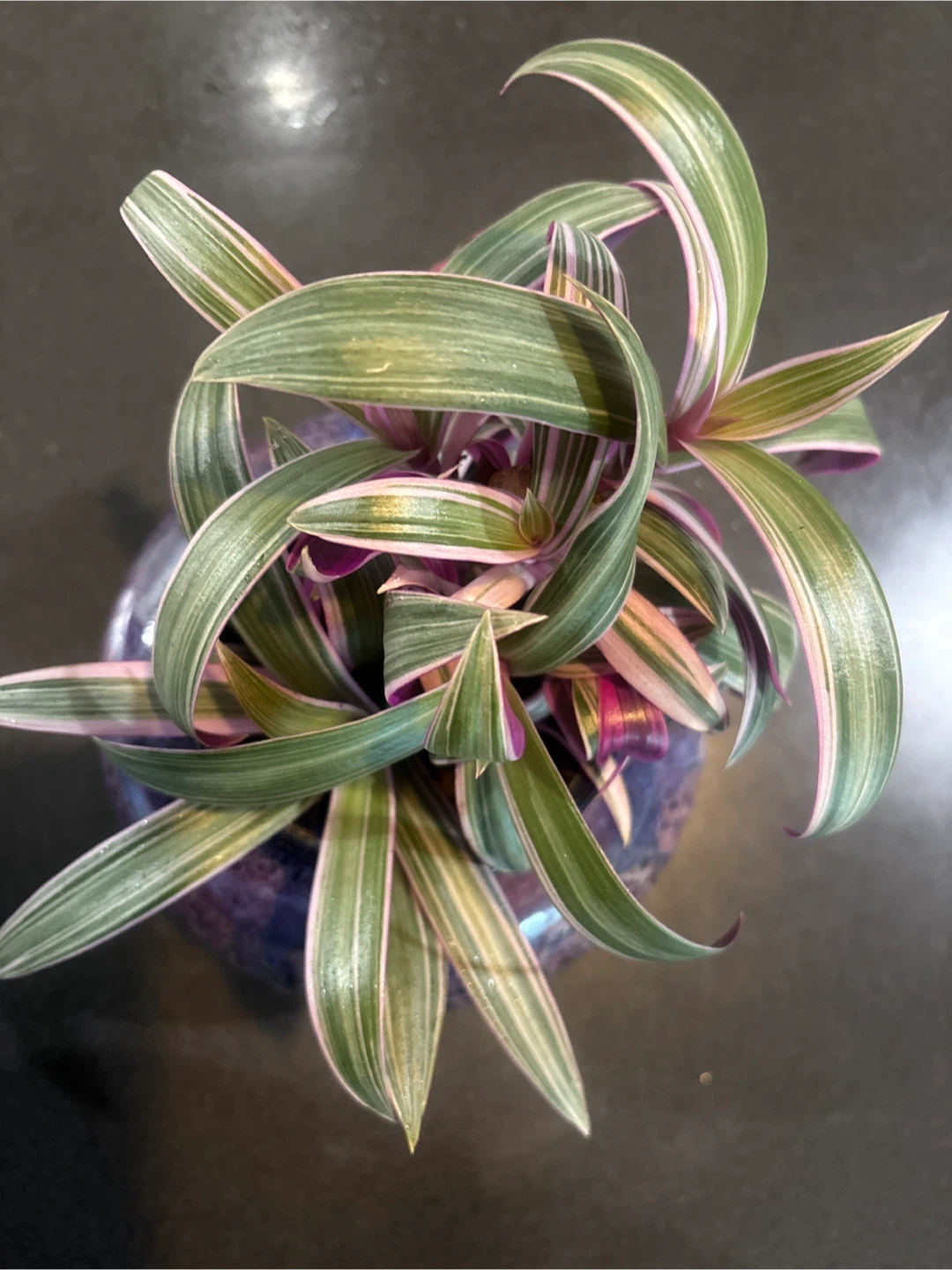 Purple Glazed Ceramic Vase - photo 2