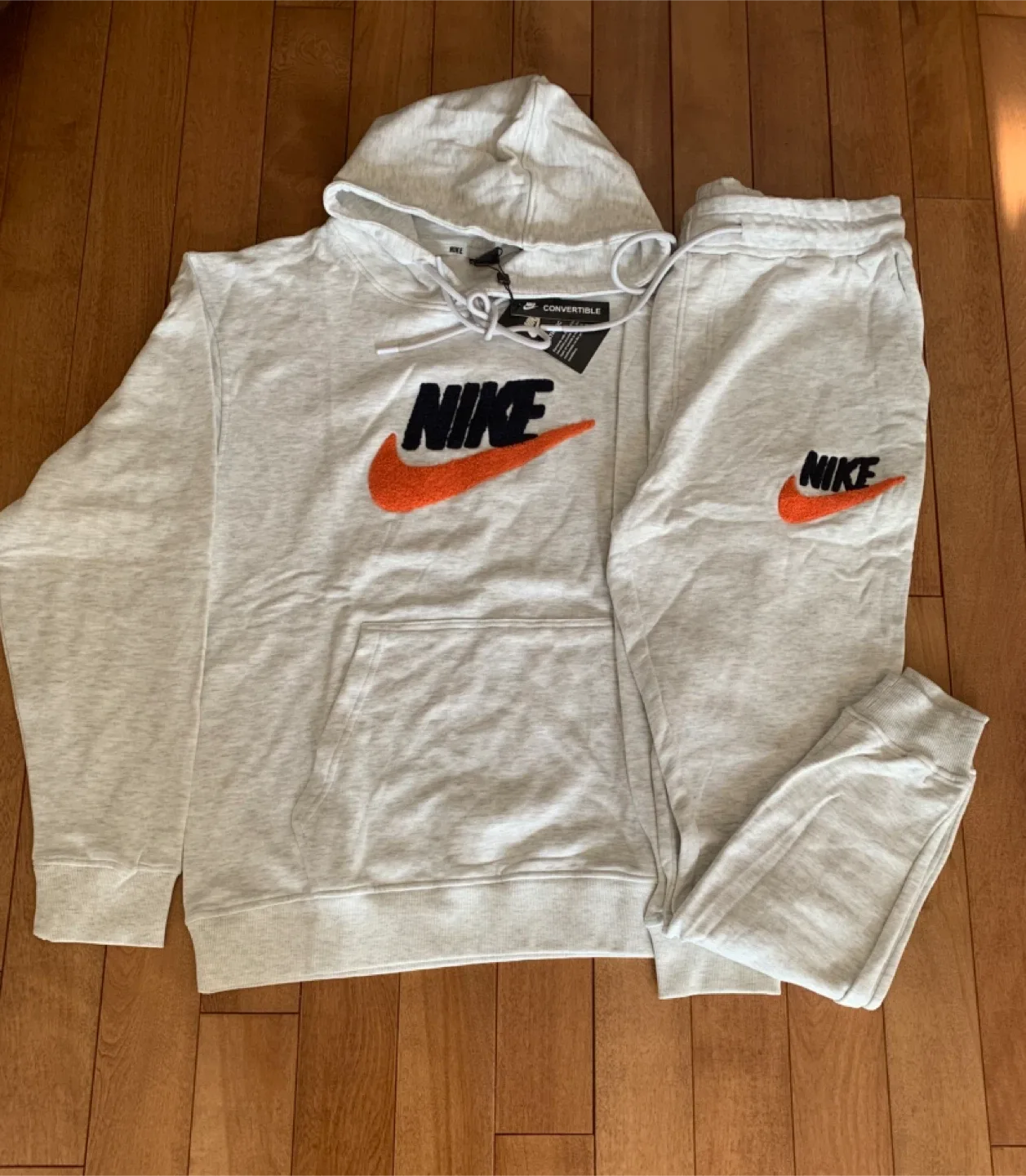 New Nike Dri-FIT Convertible Hoodie & Pants Set - XL image indicator(2)