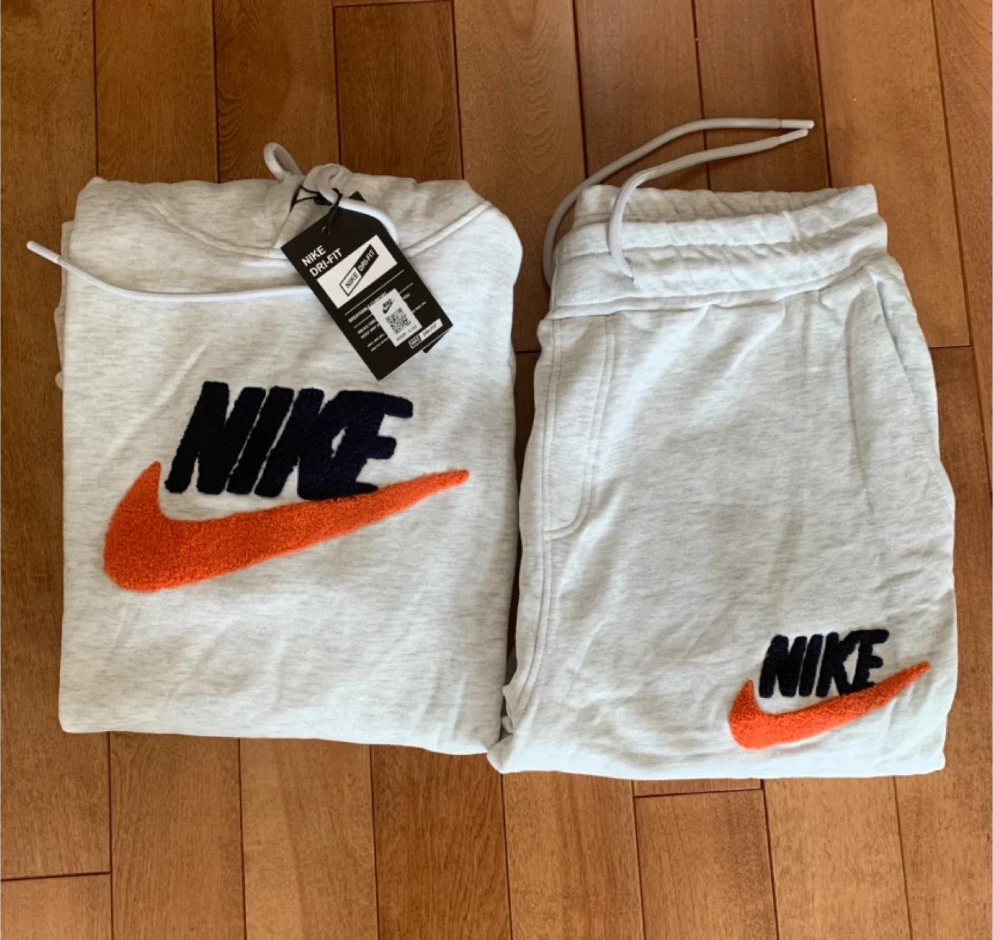 New Nike Dri-FIT Convertible Hoodie & Pants Set - XL