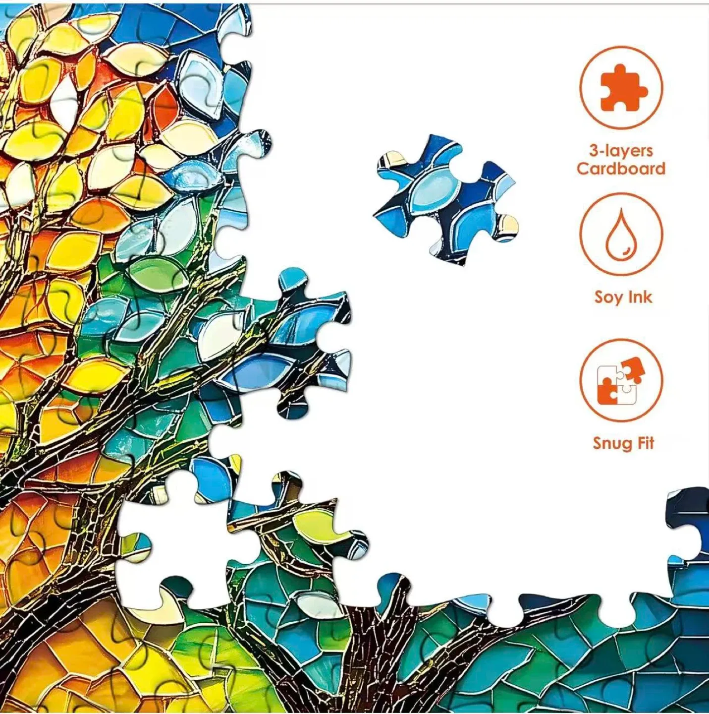 NEW 1000 Piece Jigsaw Puzzle - Tree of Life image indicator(3)