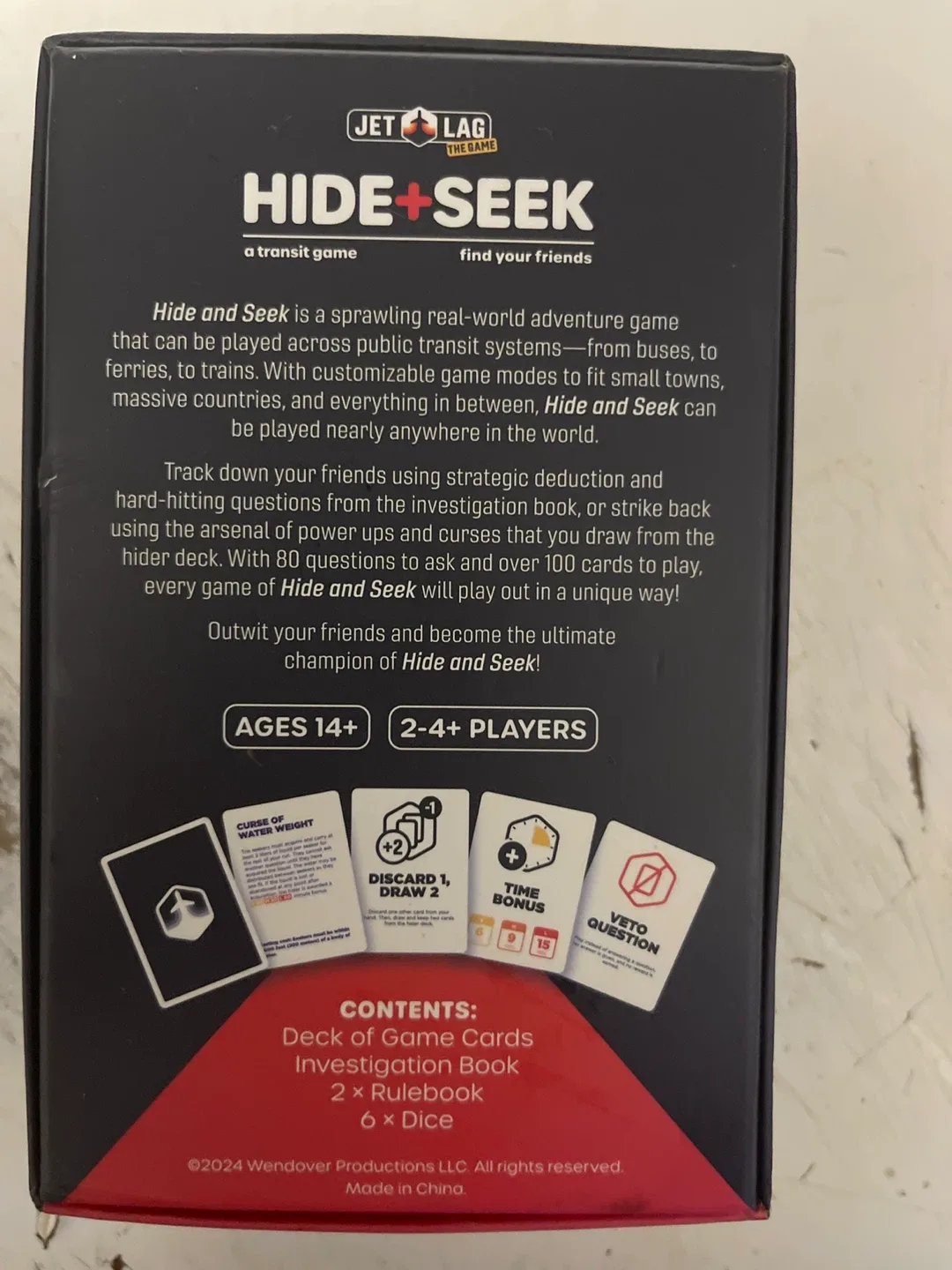 Jet Lag The Game Hide + Seek Transit Game, Ages 14+ image indicator(2)