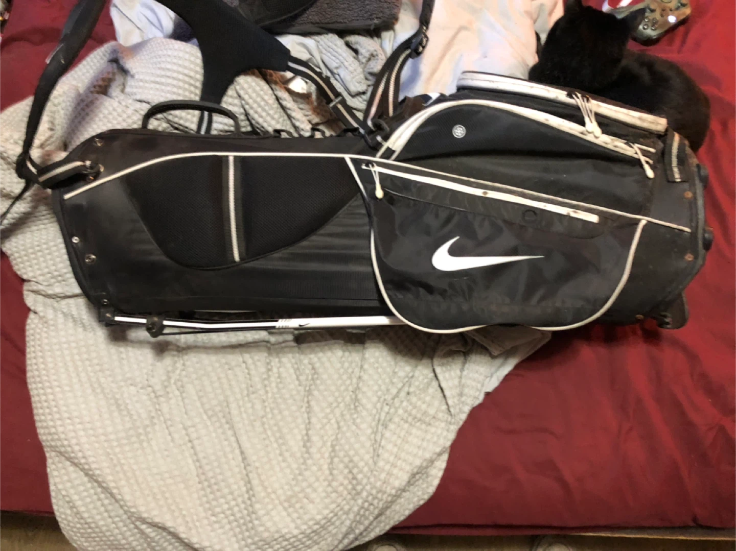 Nike Extreme Sport IV Golf Bag - Black - photo 4