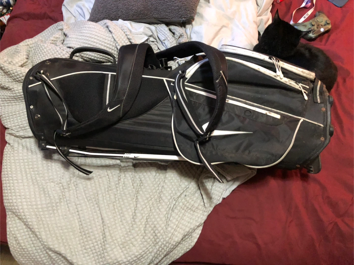 Nike Extreme Sport IV Golf Bag - Black - photo 2