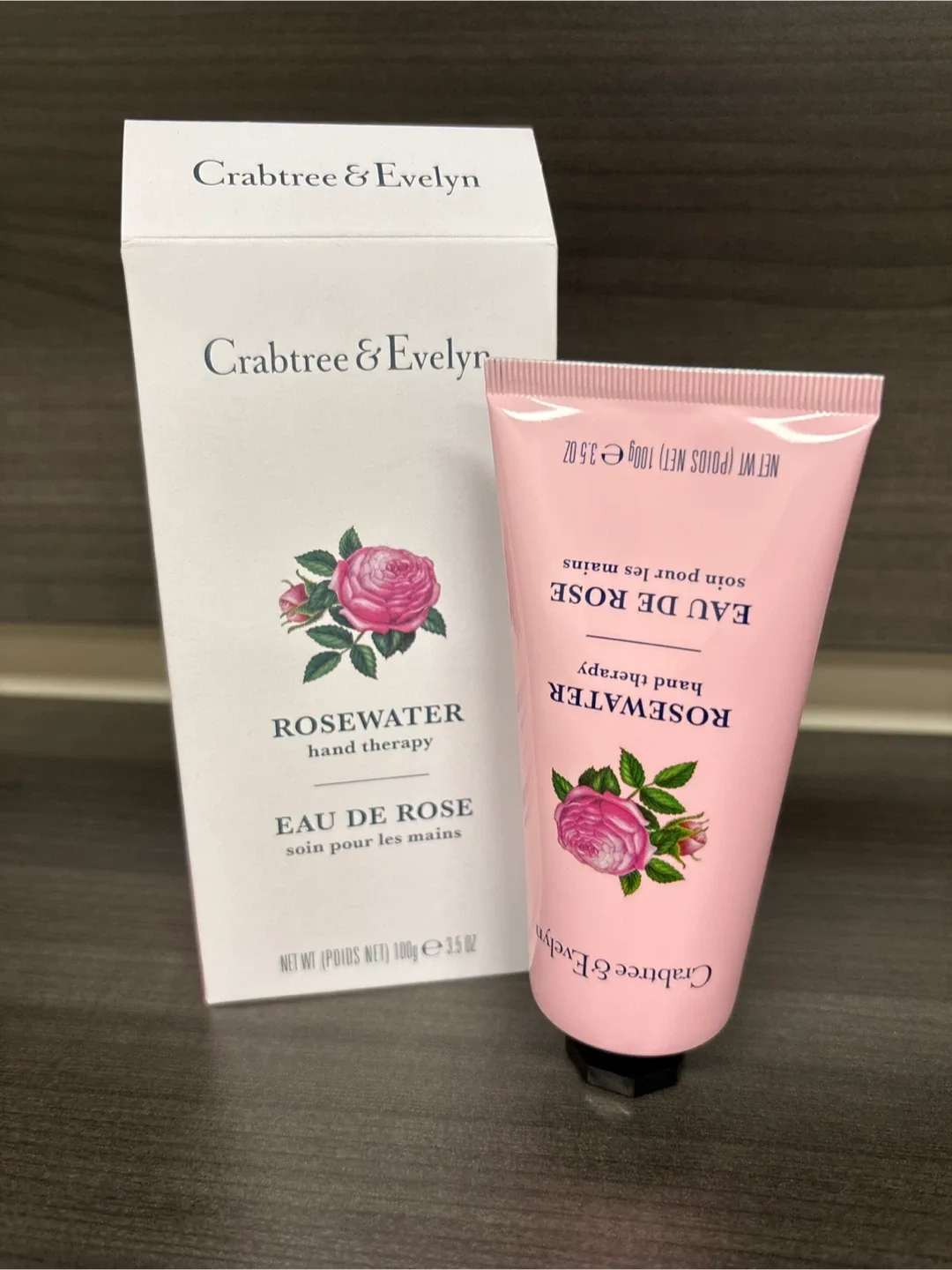 Crabtree & Evelyn Rosewater Hand Therapy 100g New image indicator(2)