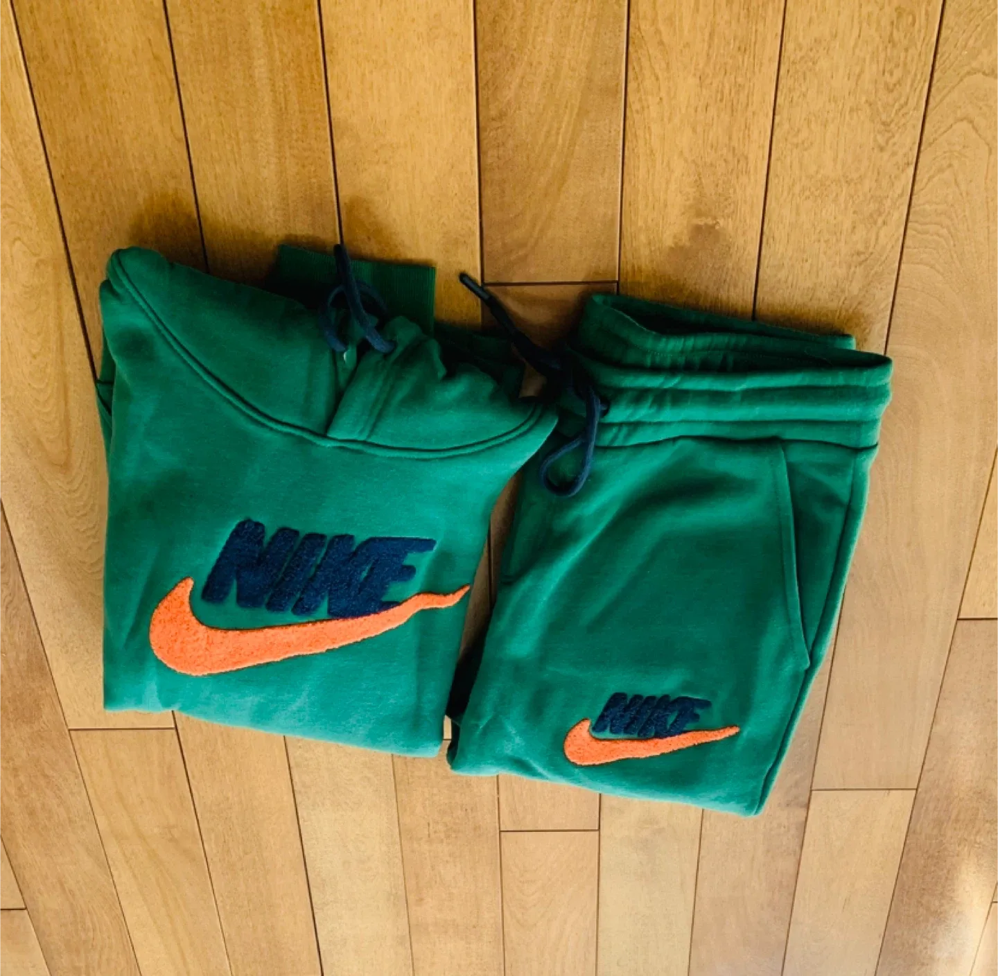 Nike Green Tracksuit - Size M