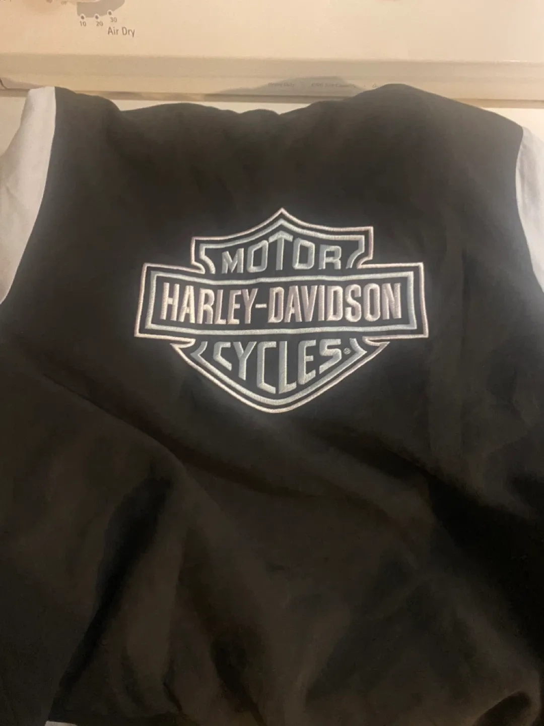 Harley-Davidson Black & White Varsity Jacket image indicator(2)