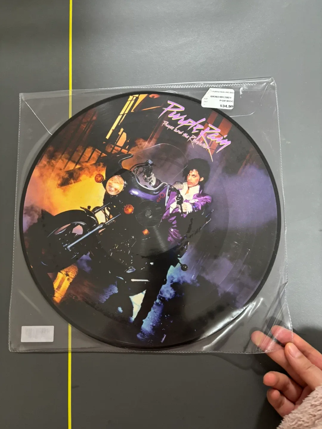Prince Purple Rain Picture Disc Vinyl - Limited Edition
