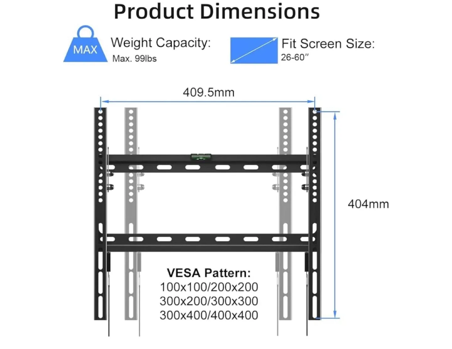 TV Wall Mount Bracket image indicator(3)