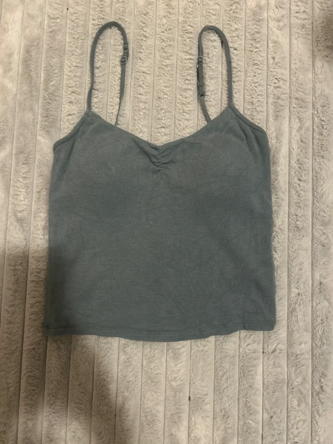 Green Cami Tank Top