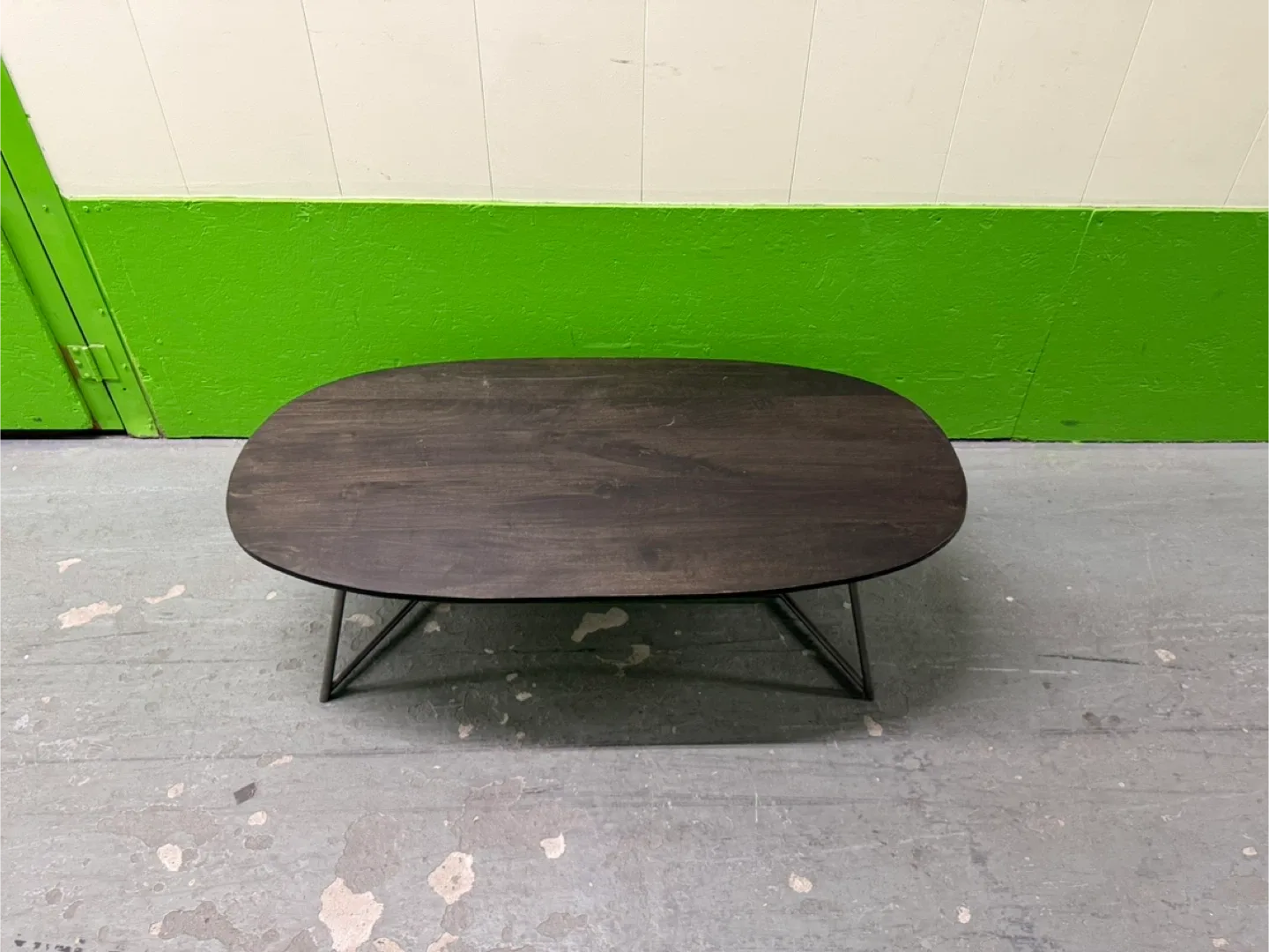 CB2 Modern Oval Coffee Table