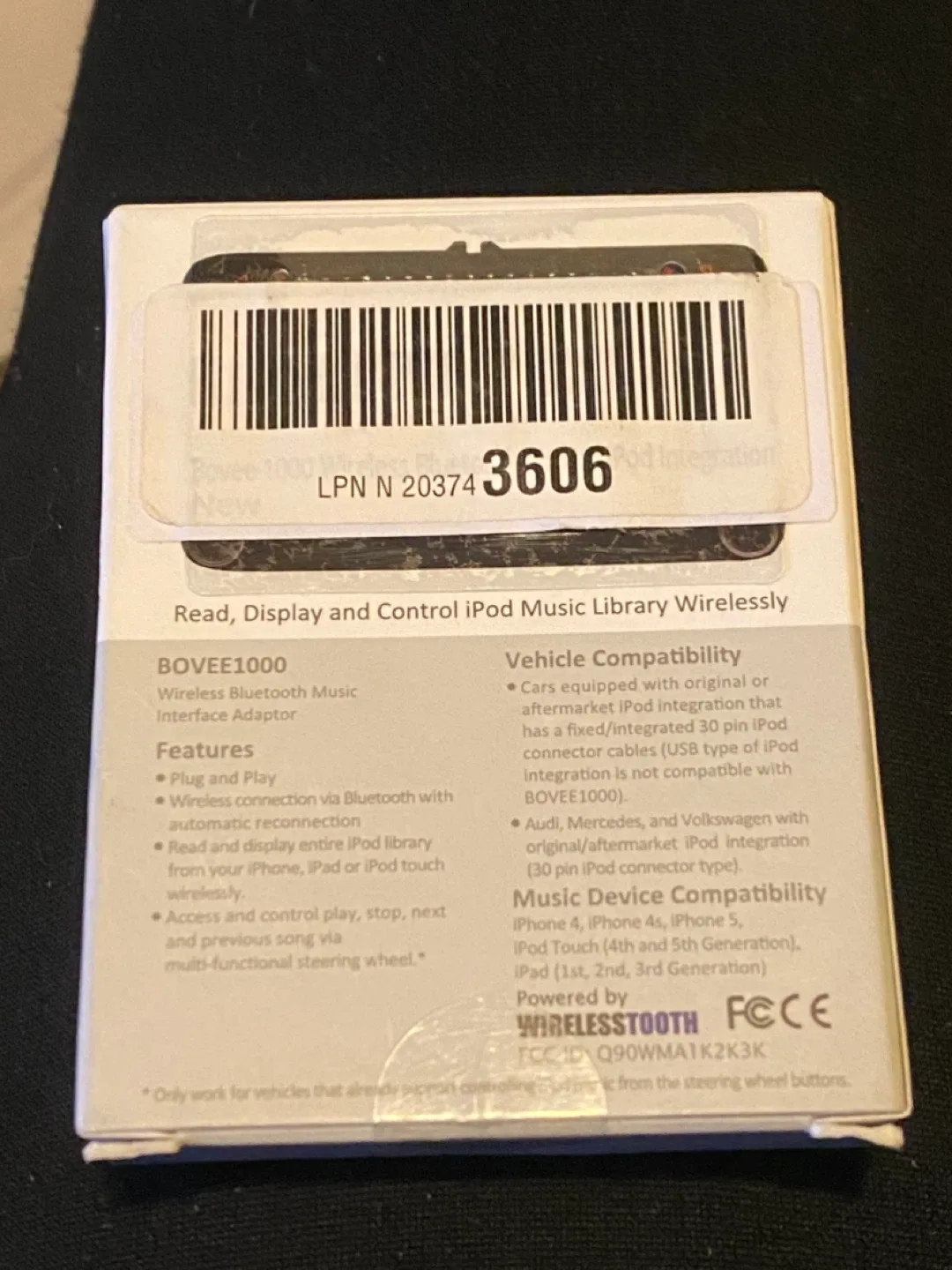 Bovee 1000 Wireless Music Interface Adaptor for iPod image indicator(3)