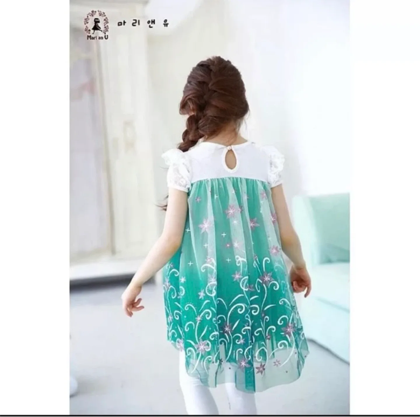 Girl’s floral dress image indicator(2)