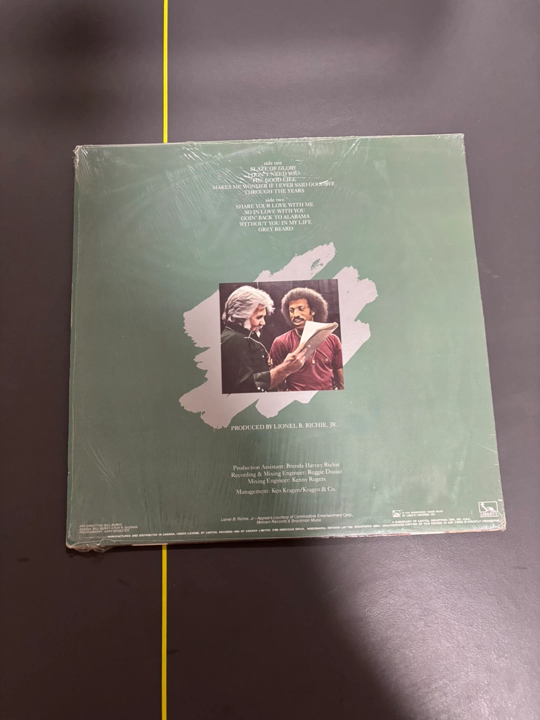 Kenny Rogers - Share Your Love Vinyl Record - photo 2