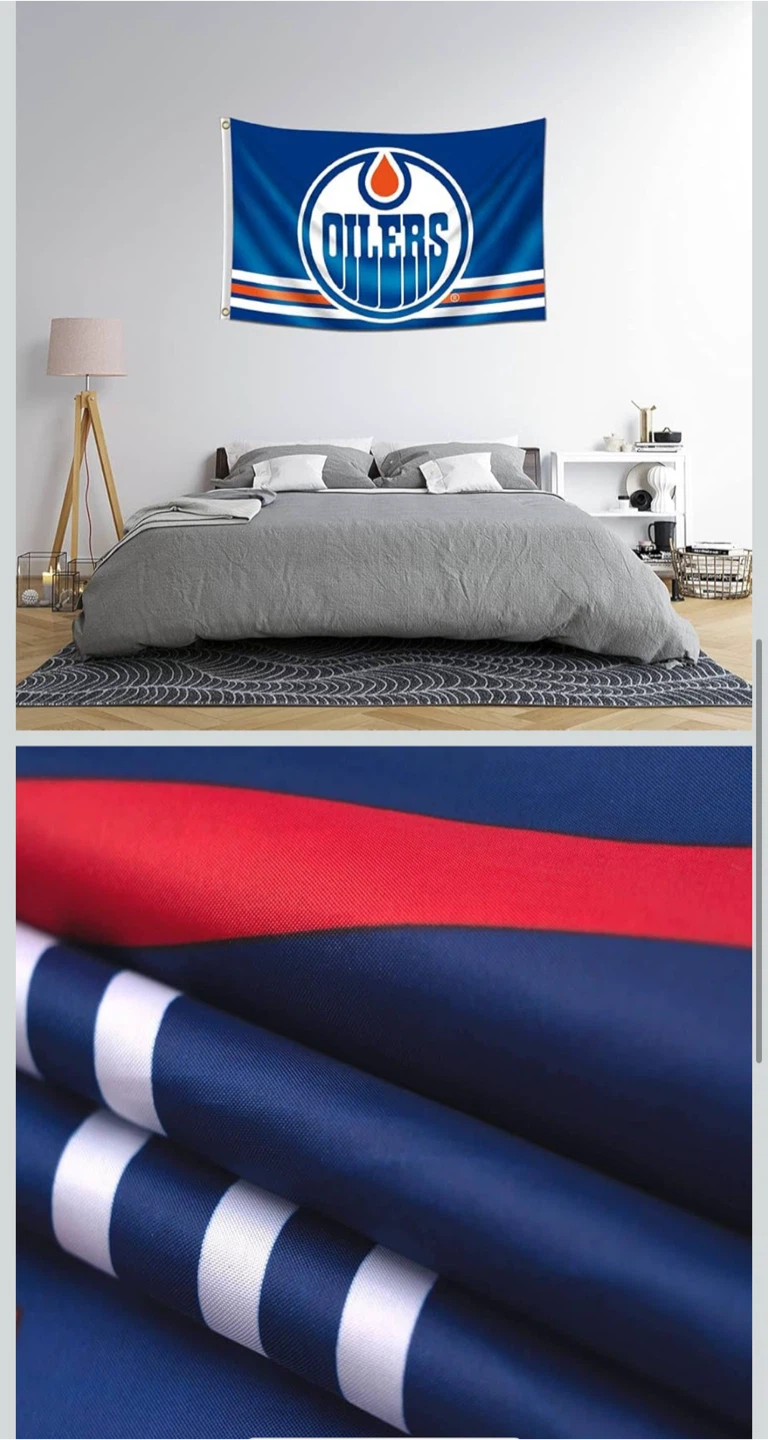NEW Edmonton Oilers Flag 3x5ft - photo 4