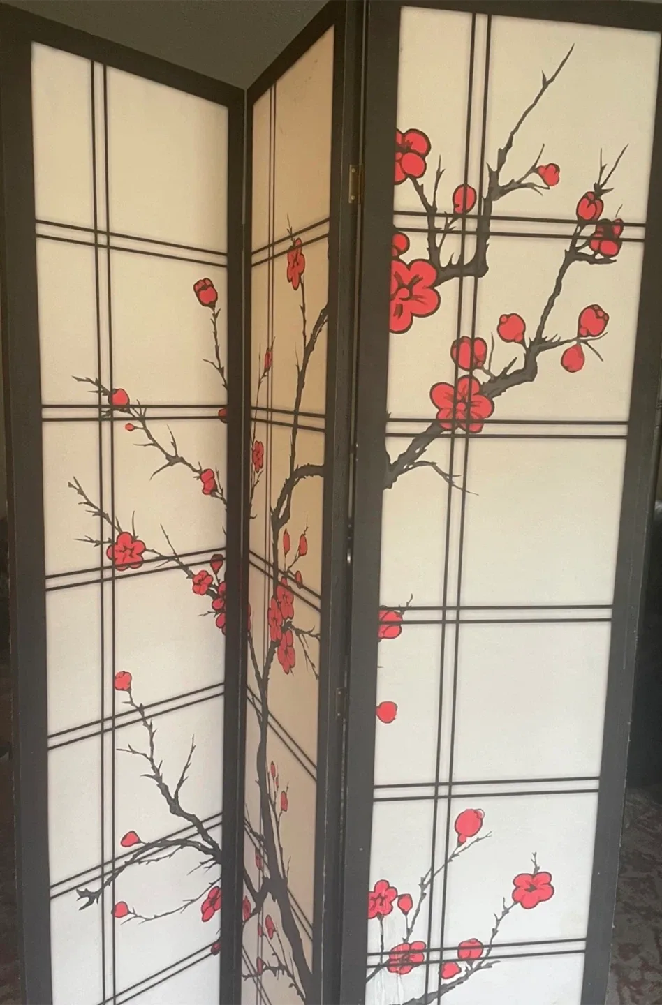 Cherry blossom tree room divider image indicator(2)