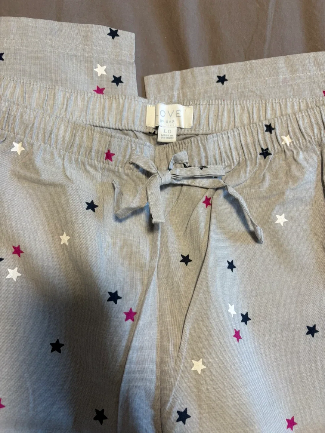 Love by Gap Star Pajama Pants - Size Large image indicator(2)