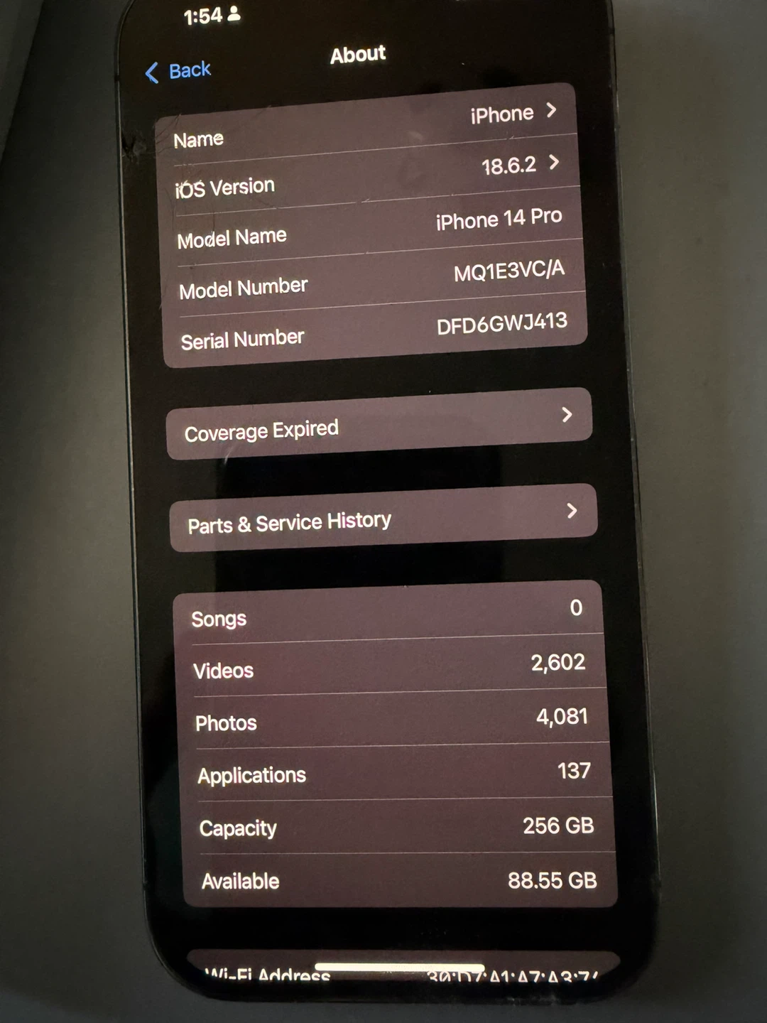iPhone 14 Pro 256GB - Purple