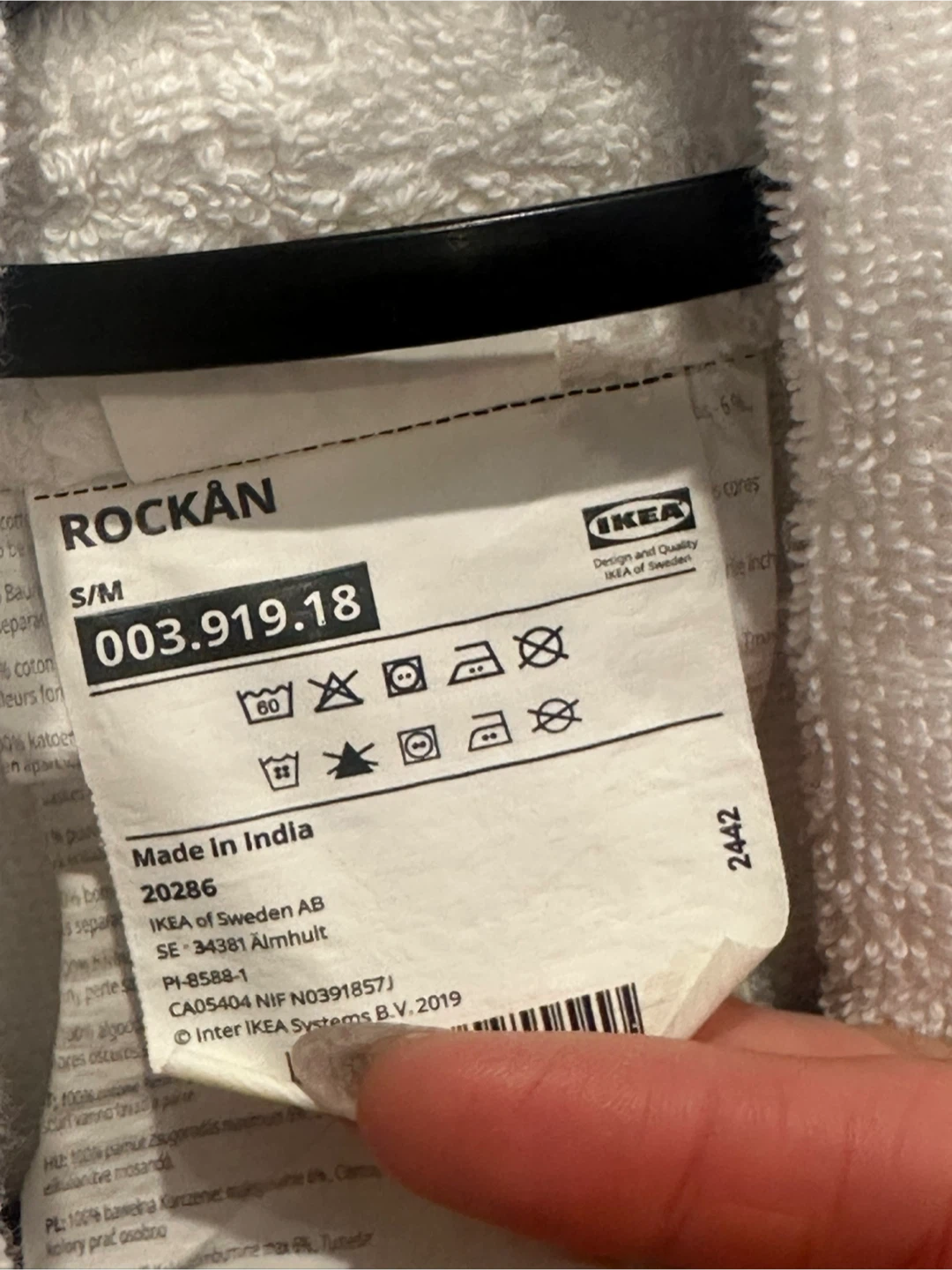 IKEA Rockån Bathrobe - Size S/M - photo 3