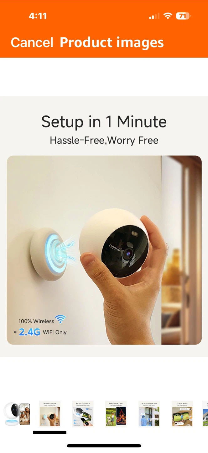 Noorio B200 Outdoor Security Camera - photo 3