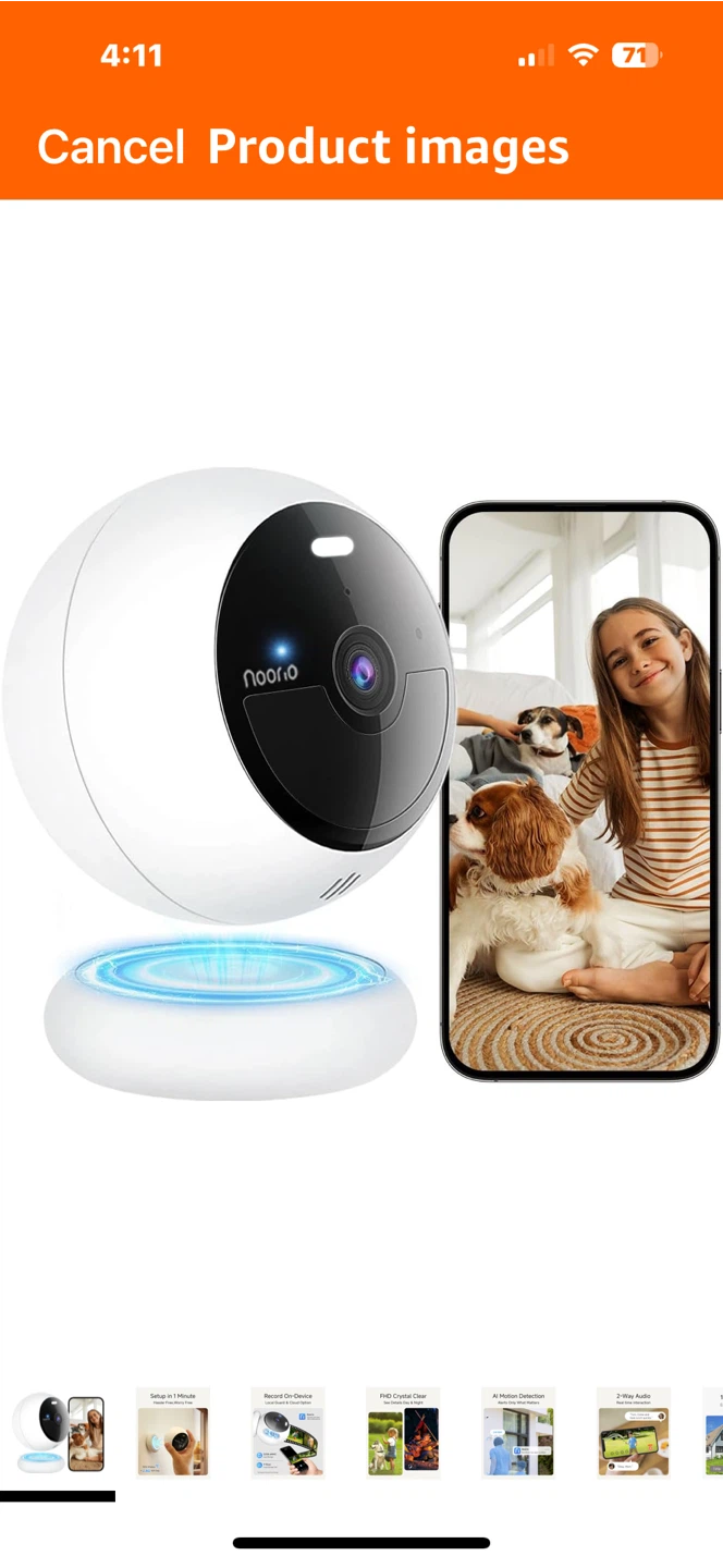 Noorio B200 Outdoor Security Camera - photo 2