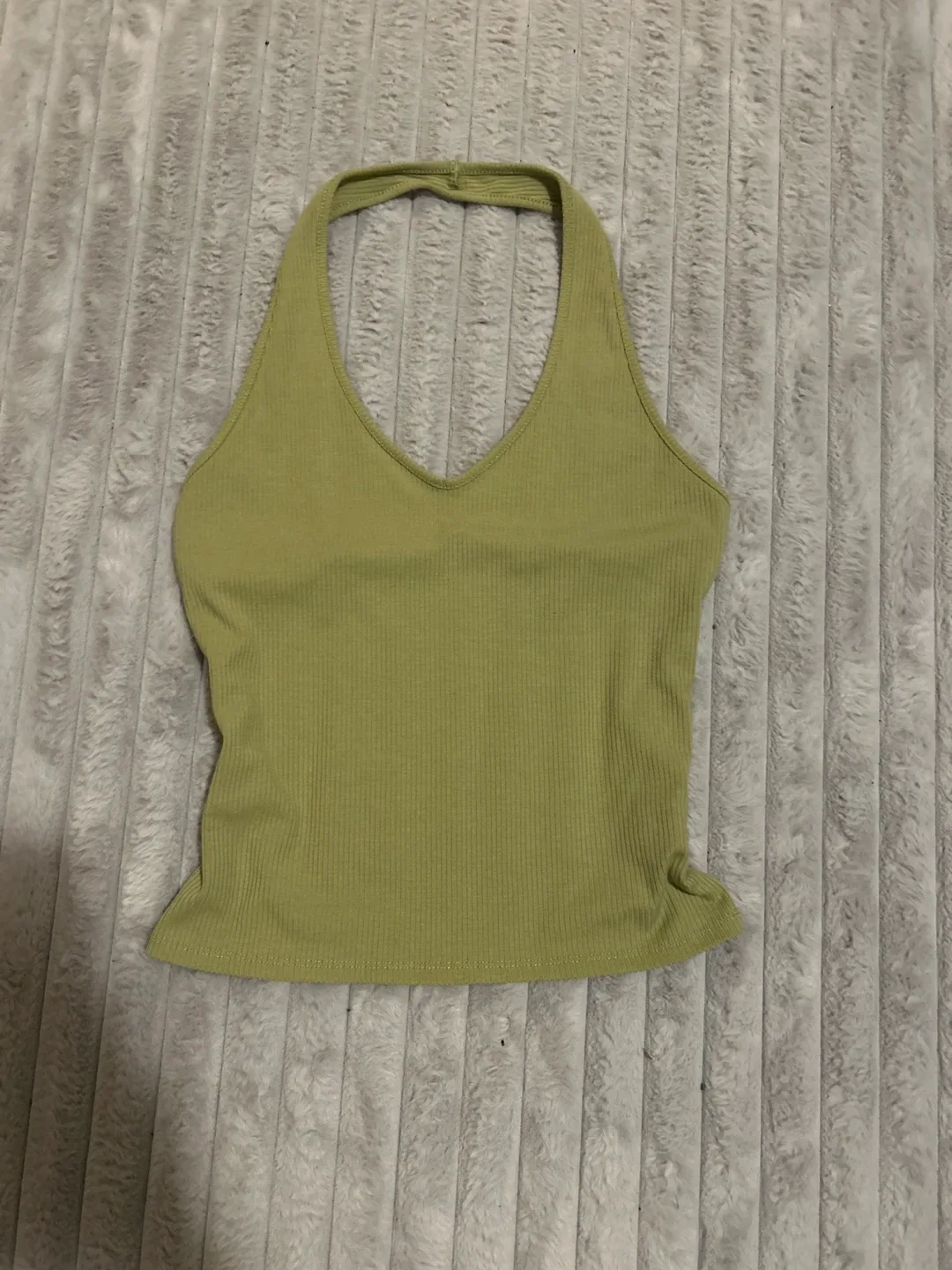 Green Halter Top
