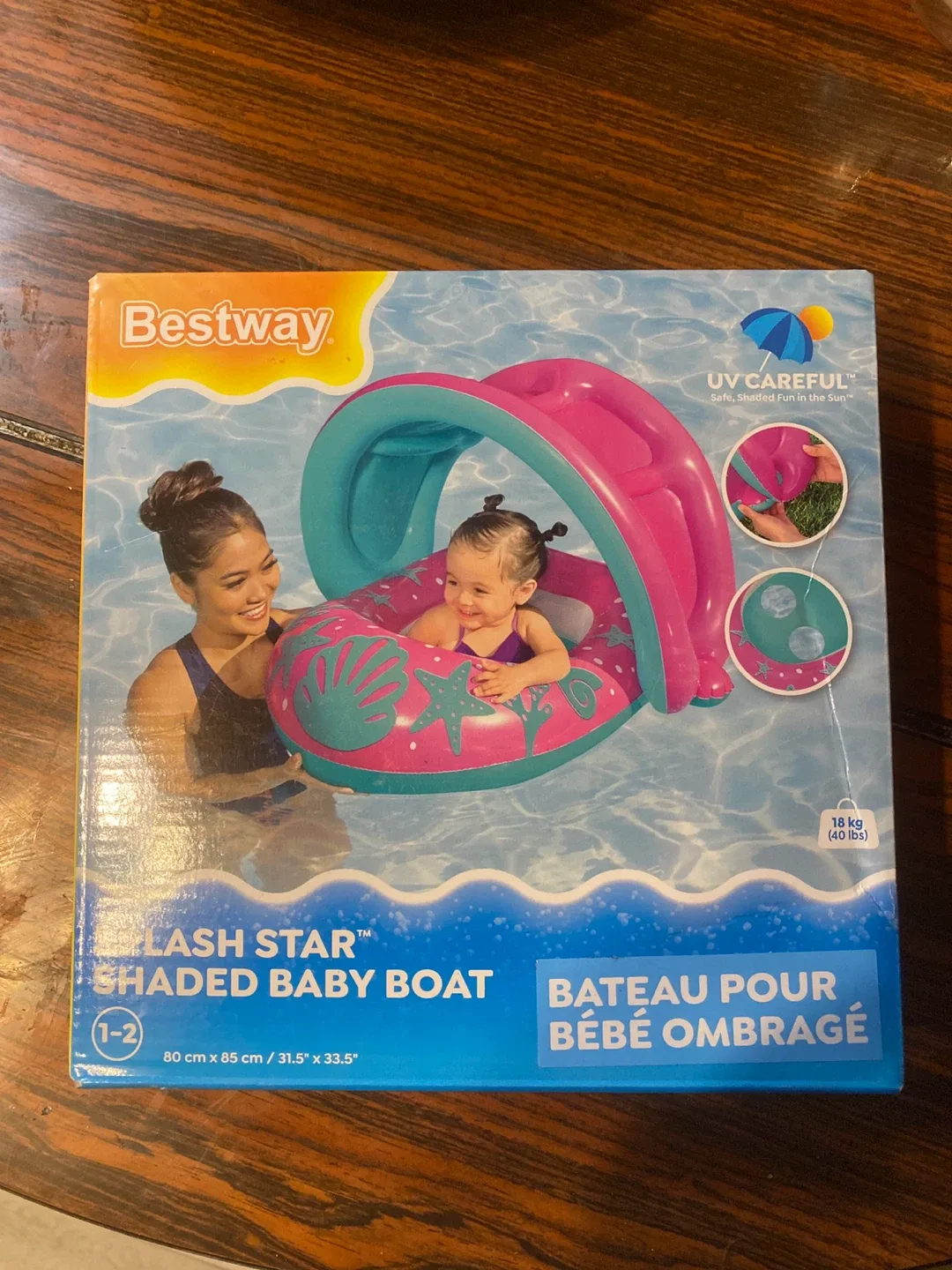 Bestway Lash Star Shaded Baby Boat (1-2)