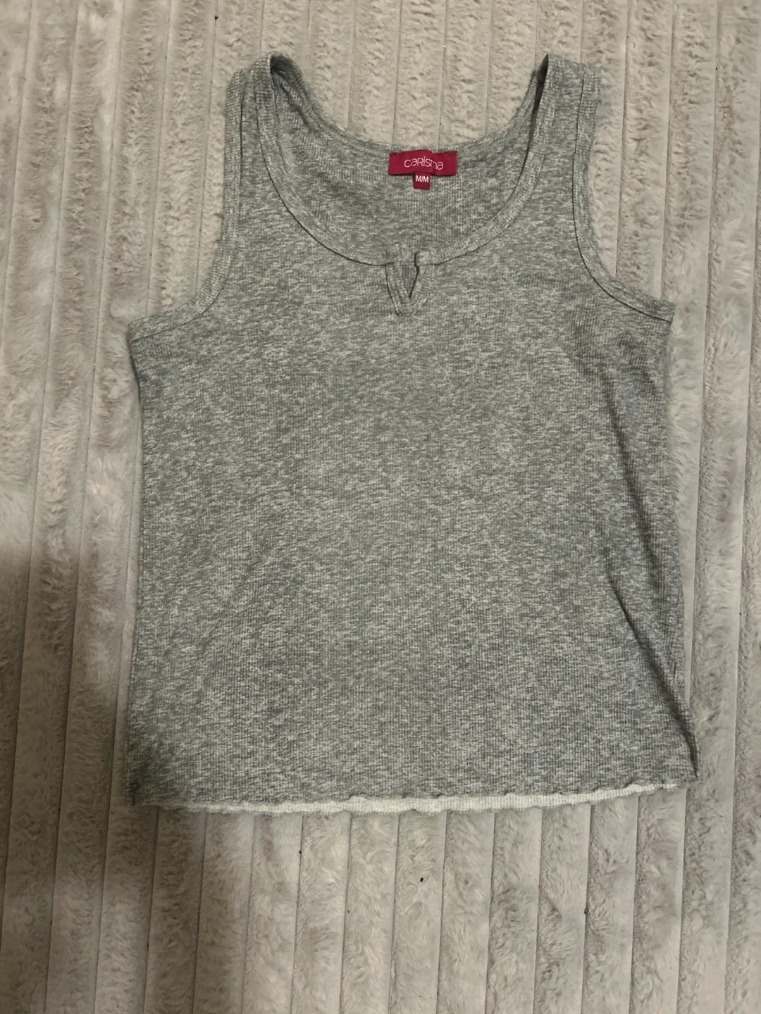 Carisha Grey Tank Top - Size M/M