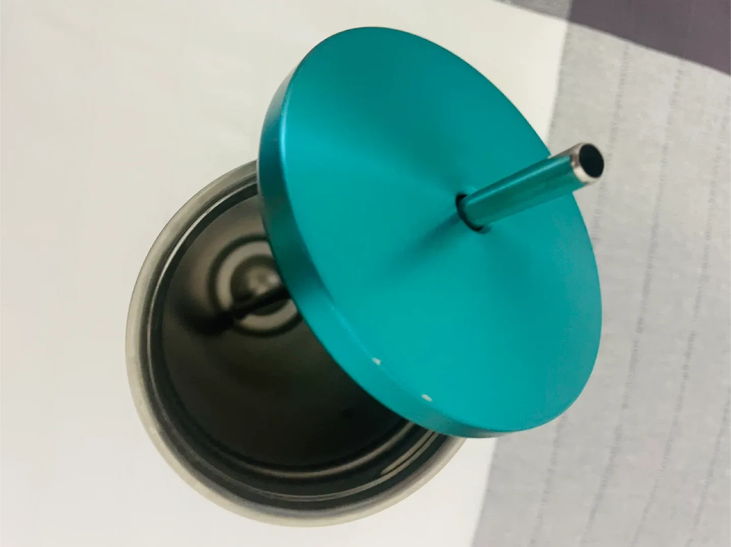 Starbucks Teal Tumbler with Straw image indicator(4)