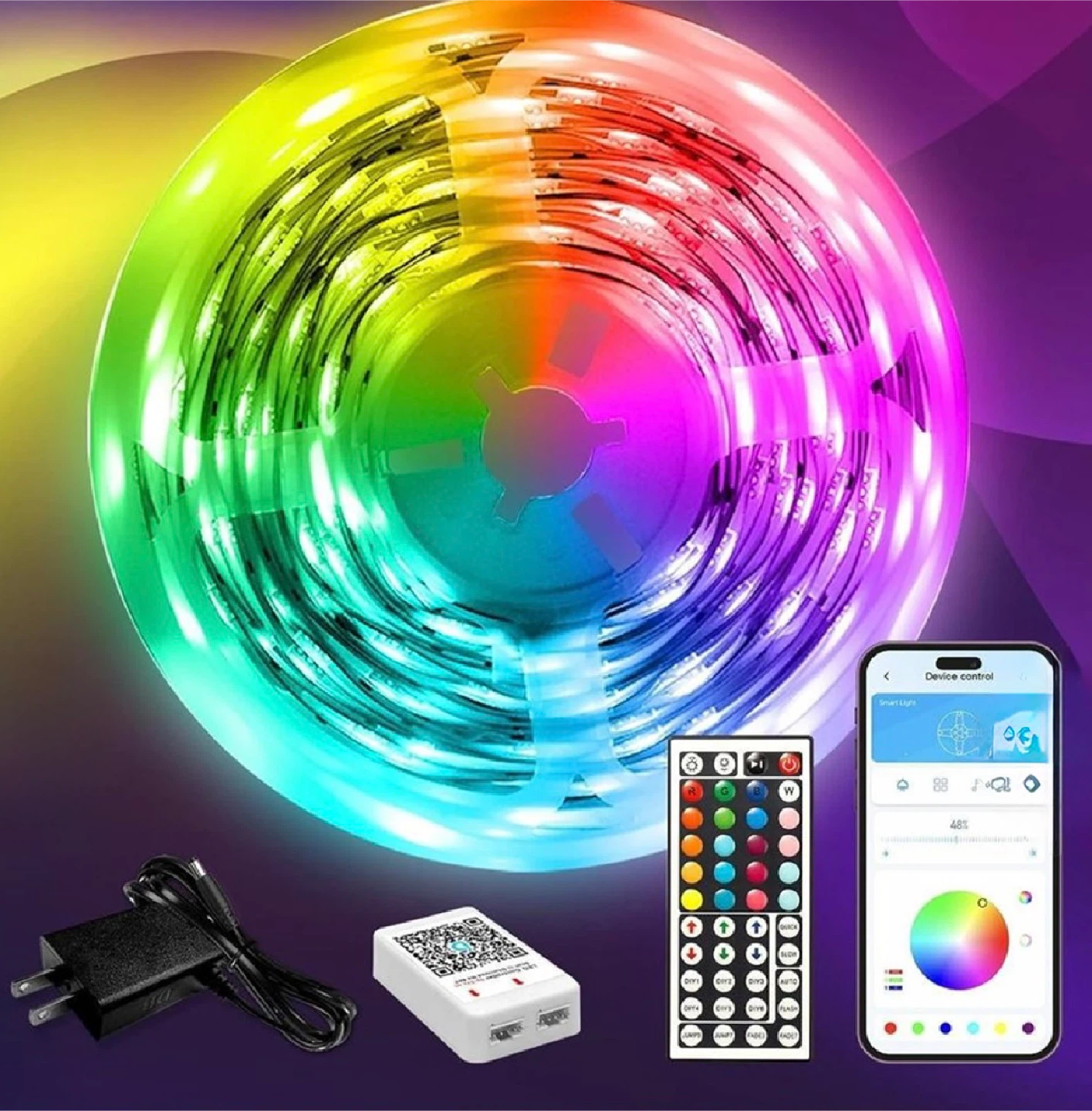 LED RGB Strip Light with Remote