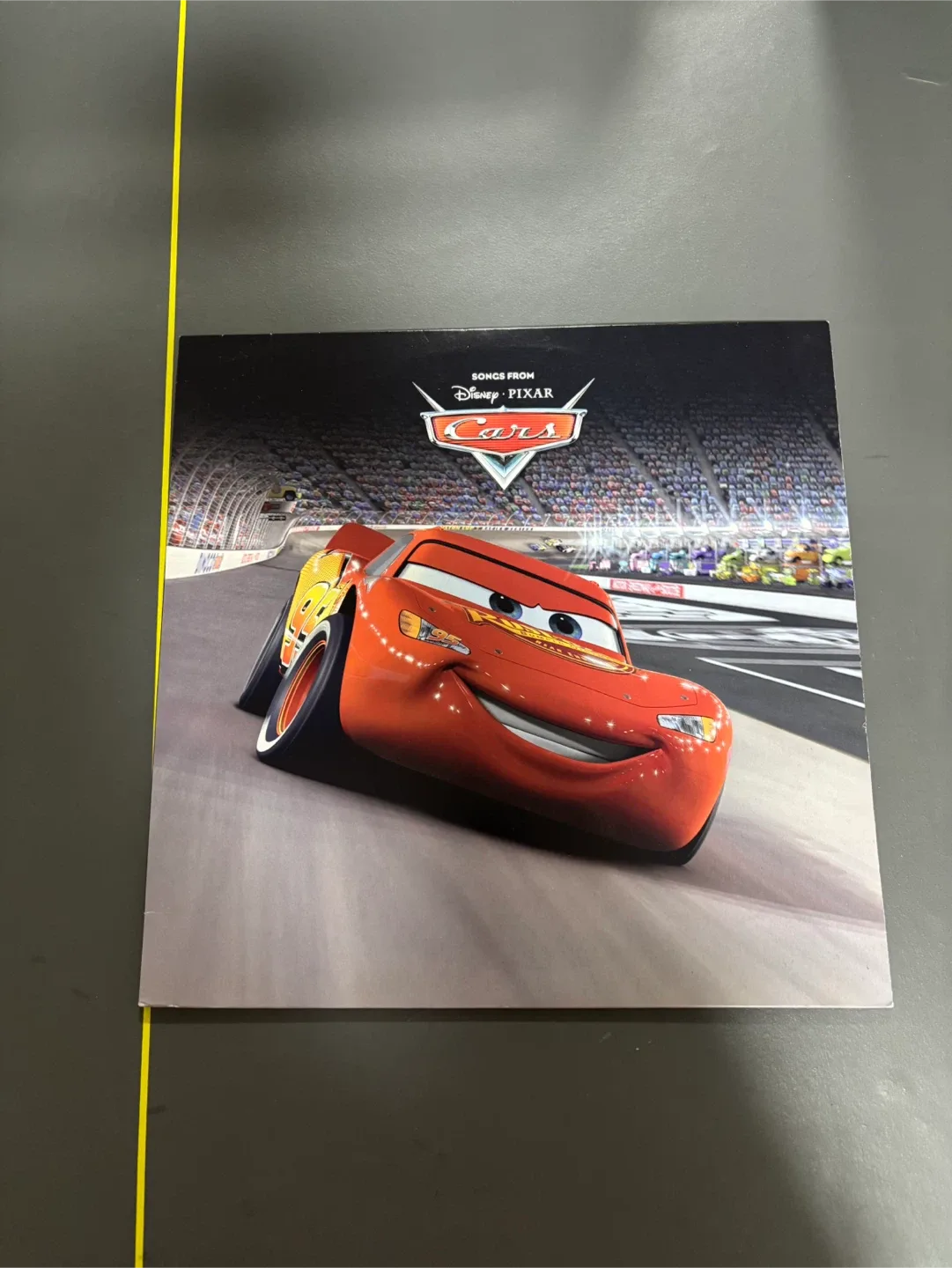 Disney Pixar Cars Vinyl Record - limited edition dark red vinyl