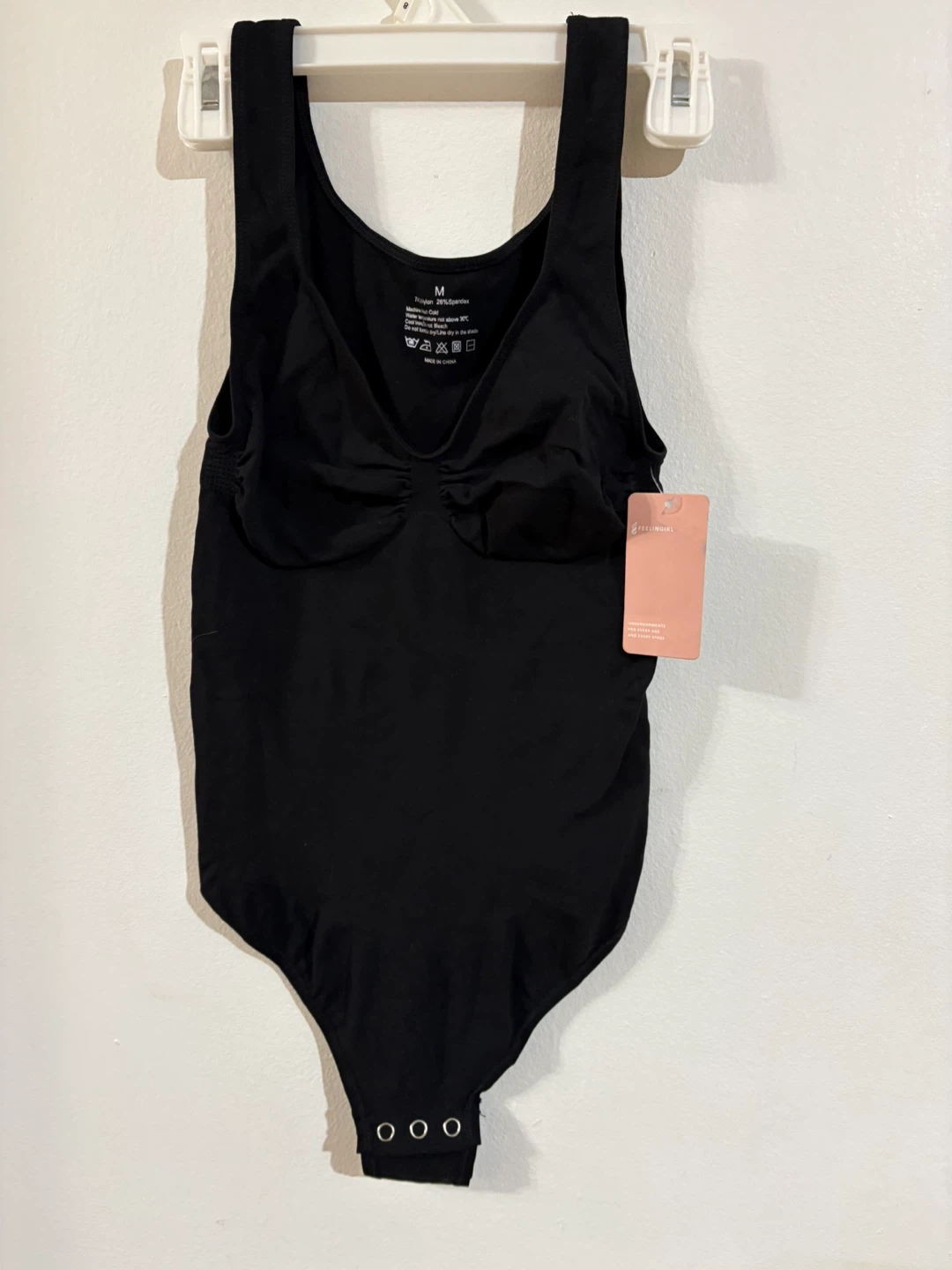 Feelingirl Black Bodysuit - Size M - photo 2