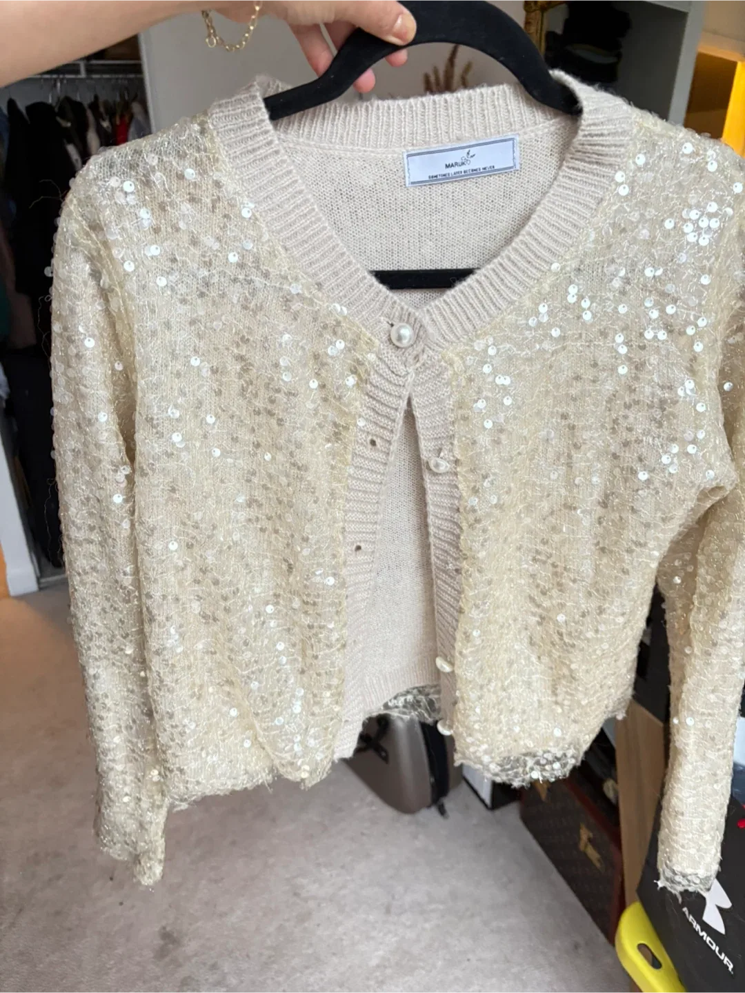 Maruk's Sequin Cardigan