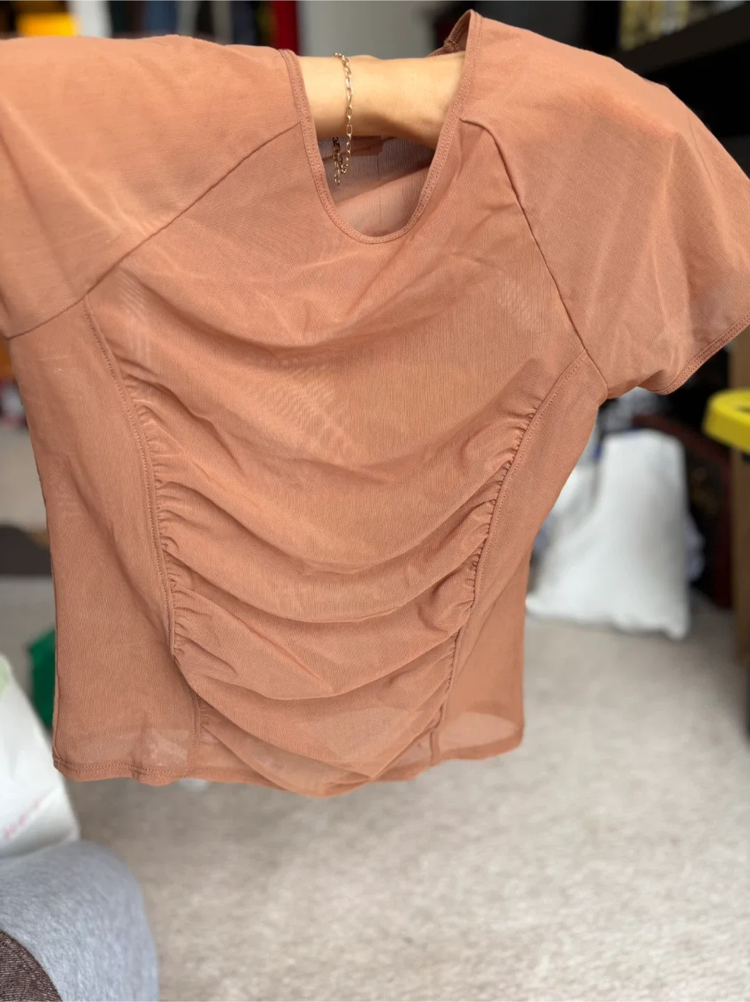 Victoria's Secret Brown Top - Size XS image indicator(5)