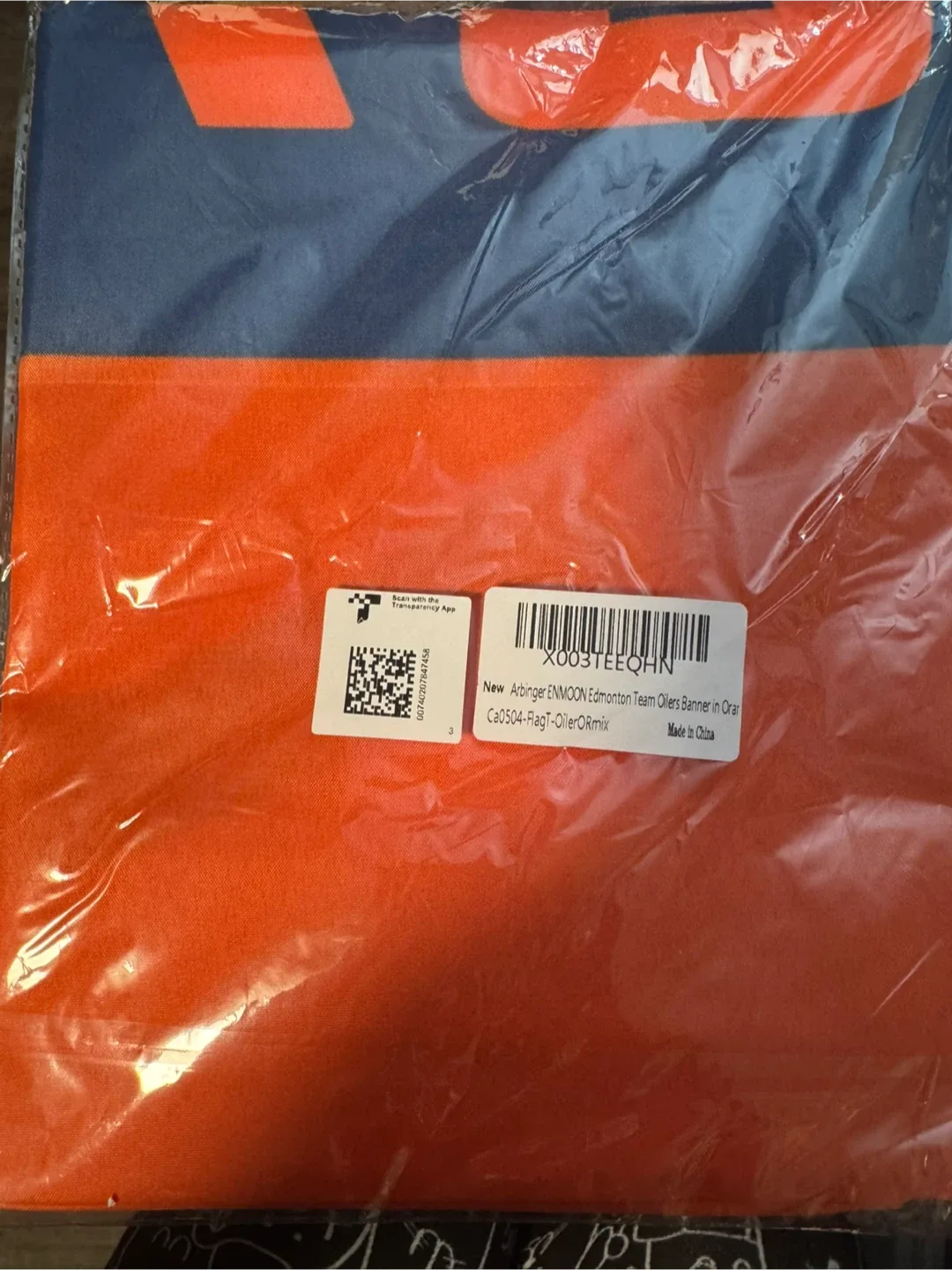 NEW Edmonton Oilers Banner (3x5ft) image indicator(4)