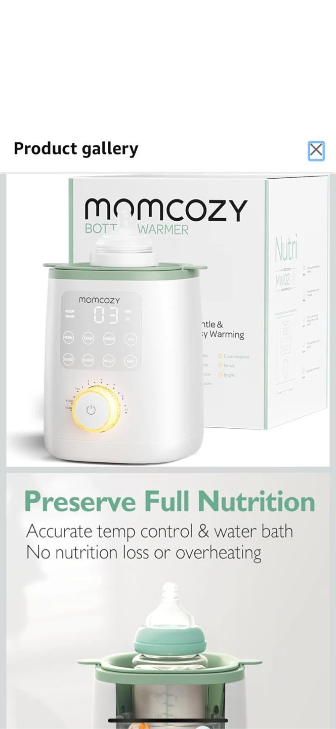 Momcozy Bottle Warmer - Like New! - photo 4