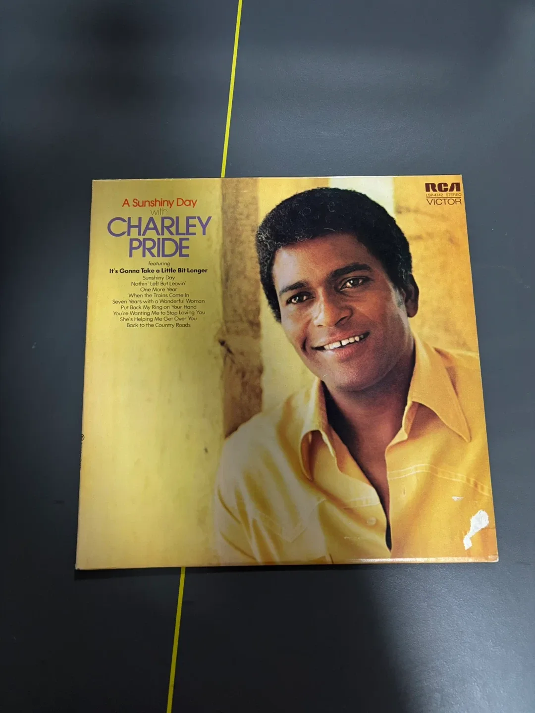 Charley Pride - A Sunny  Day Vinyl Record