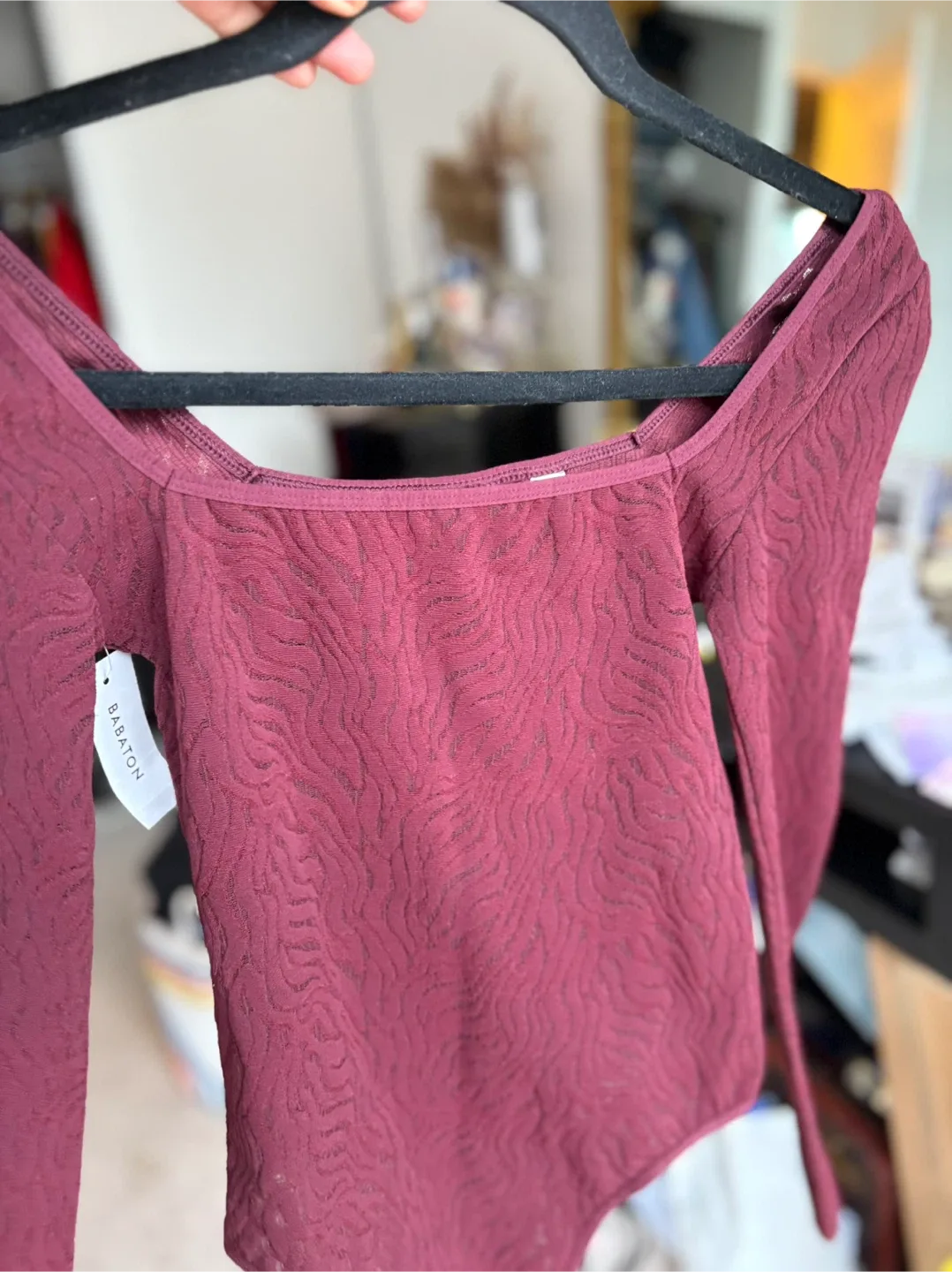 Babaton Shapelace Longsleeve - Size XS