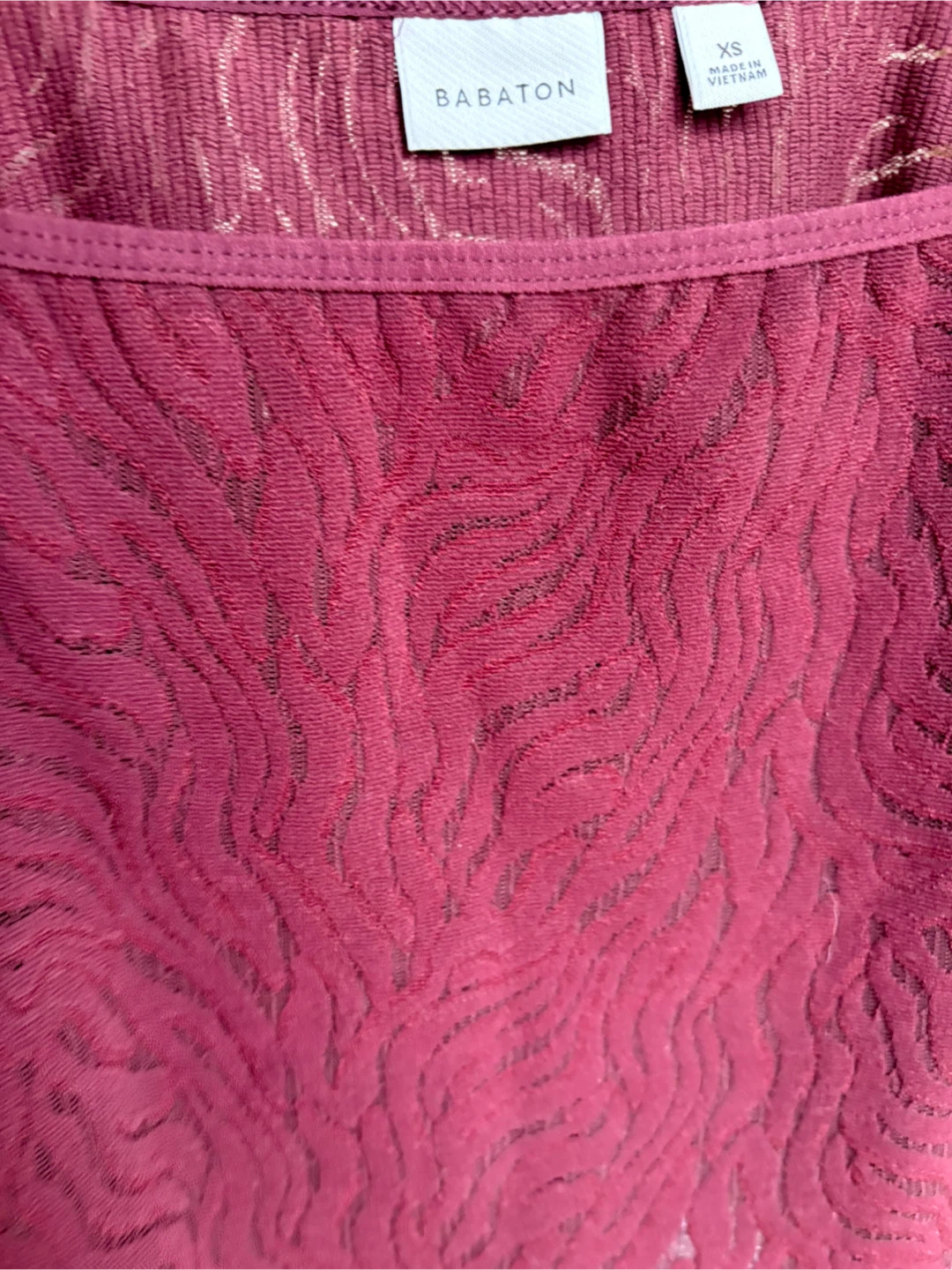Babaton Shapelace Longsleeve - Size XS - photo 4