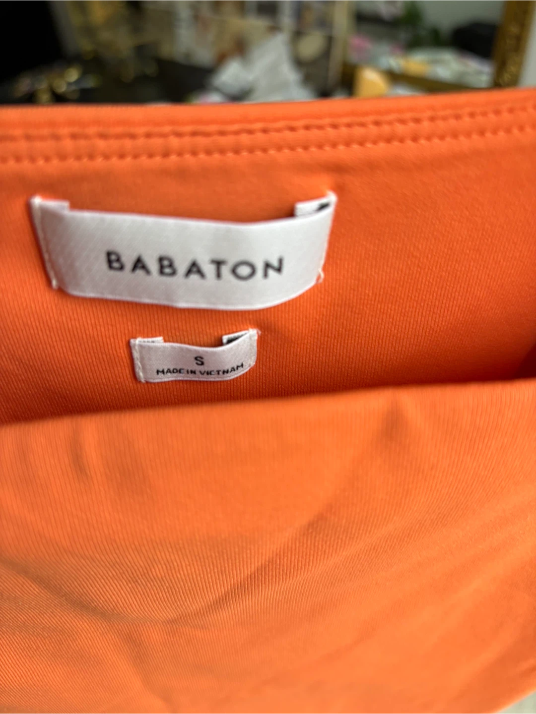 Babaton Contour Longsleeve Bodysuit - Citrine Orange, Size S - photo 5