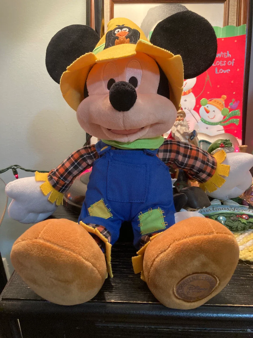 Disney Mickey Mouse Scarecrow Plush
