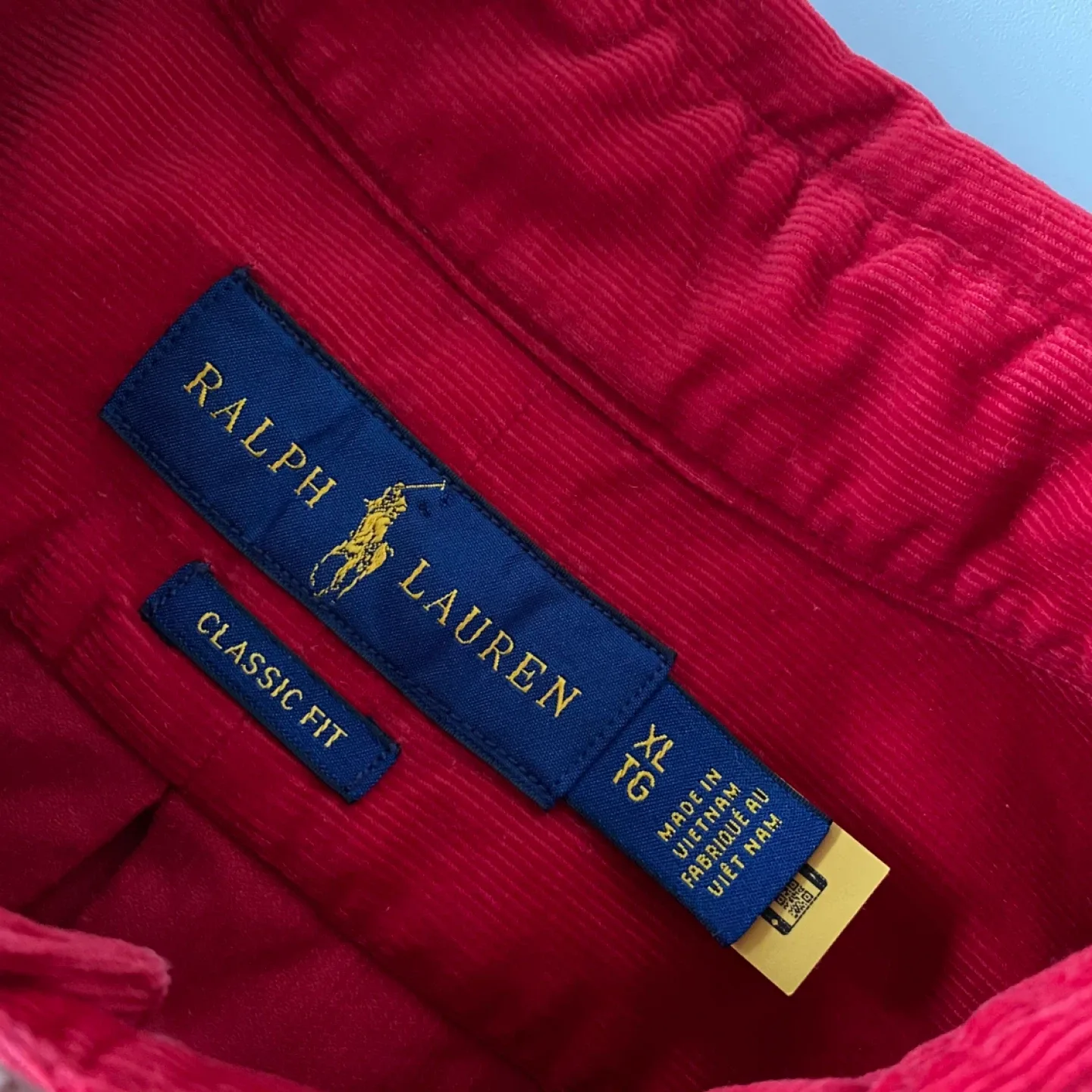 Ralph Lauren 100% Cotton Fine Corduroy Button-Down Shirt image indicator(6)